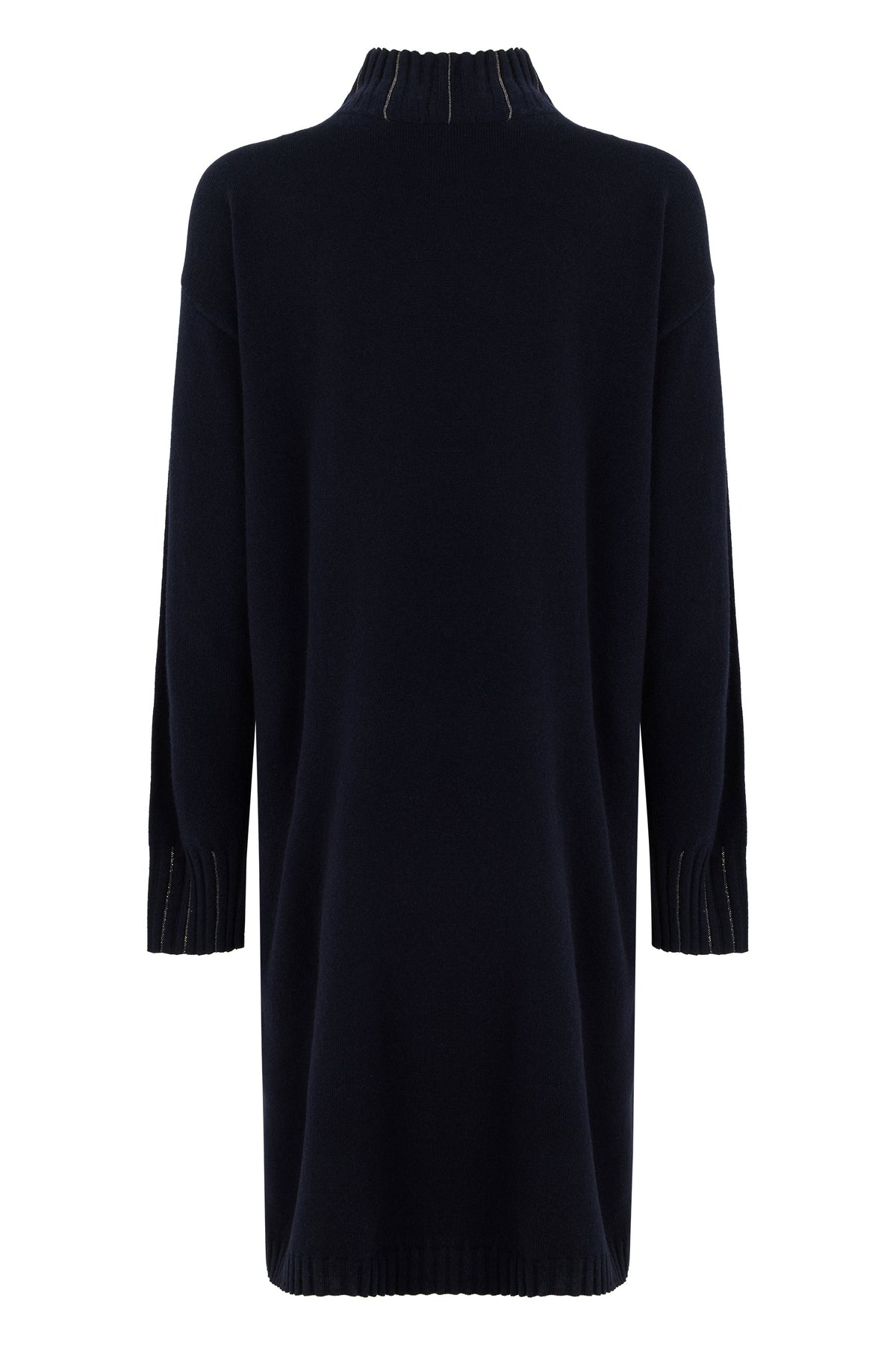 Short dress with high collar RTW