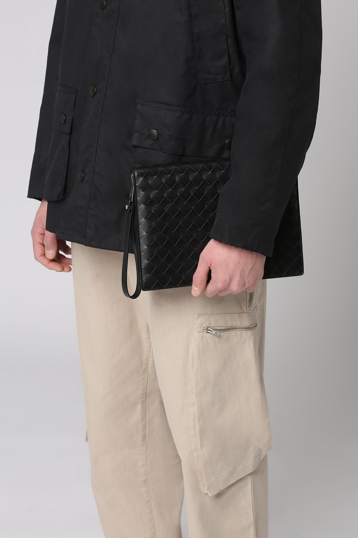 Intrecciato VN document case RTW
