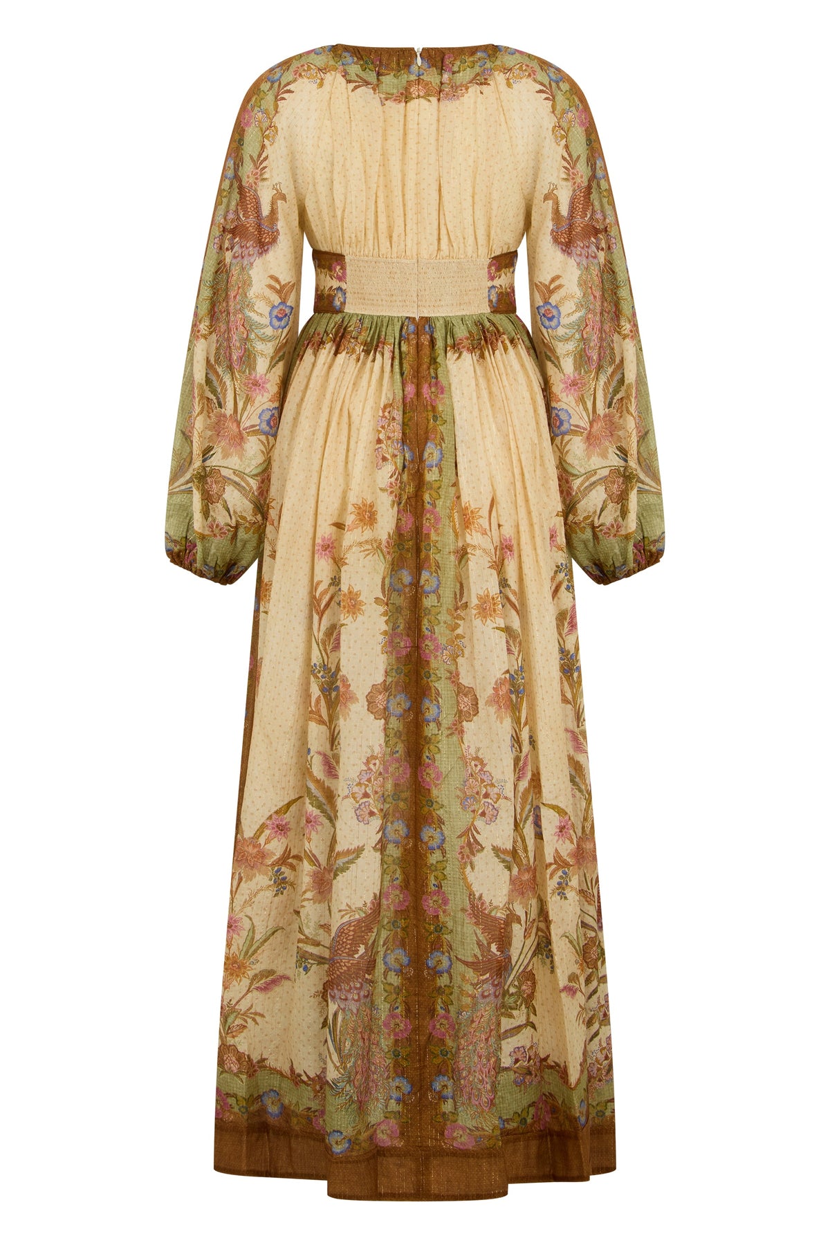 Long dress with puff sleeves RTW