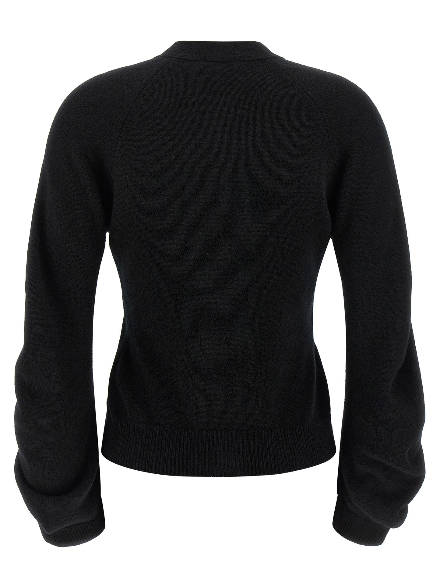 Curved sleeves cardigan Sweater, cardigans