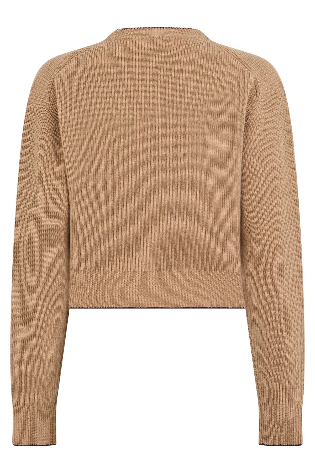 Wool and cashmere sweater with embroidery RTW