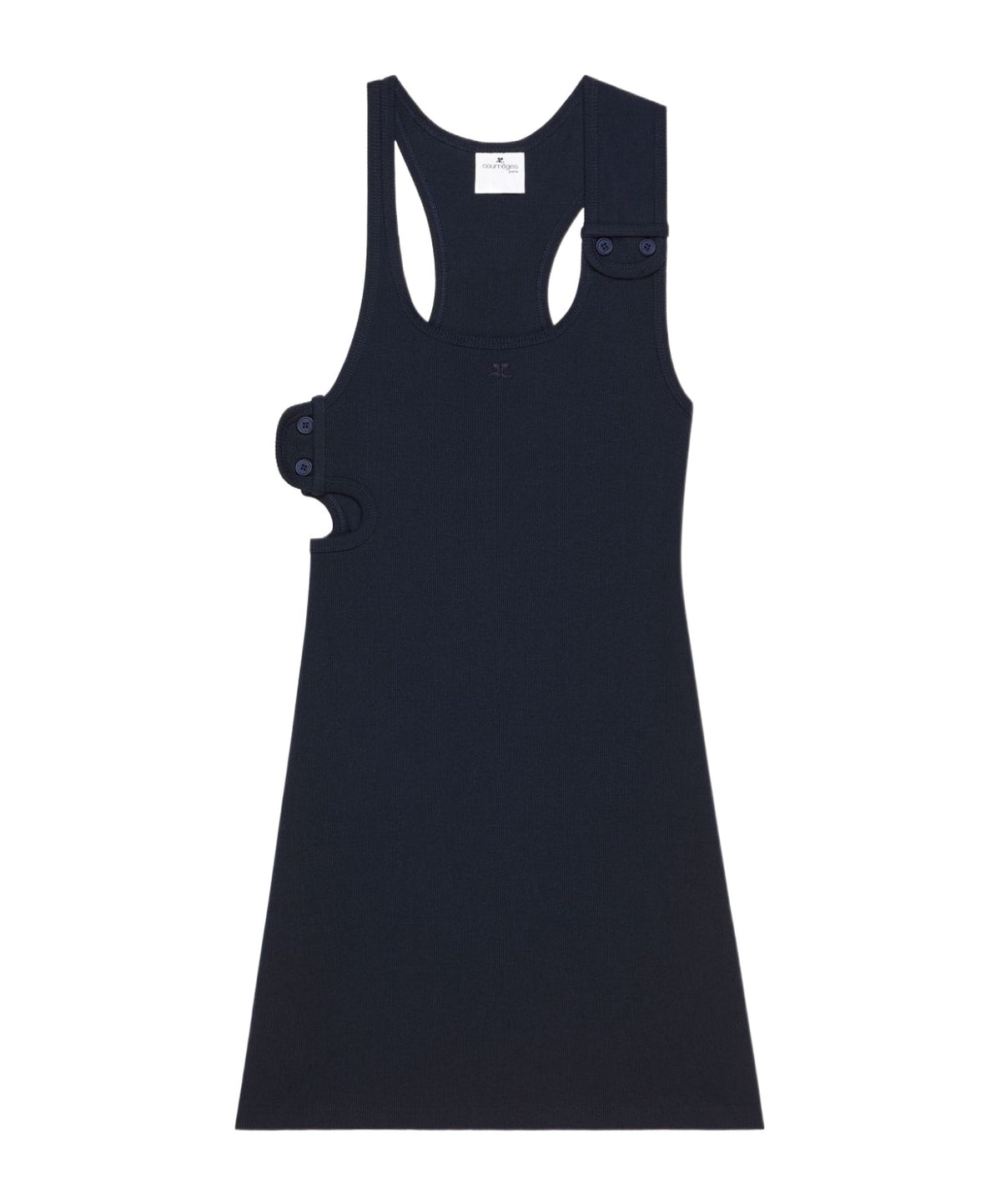 DOUBLE BUCKLE 90'S RIB DRESS DRESSES