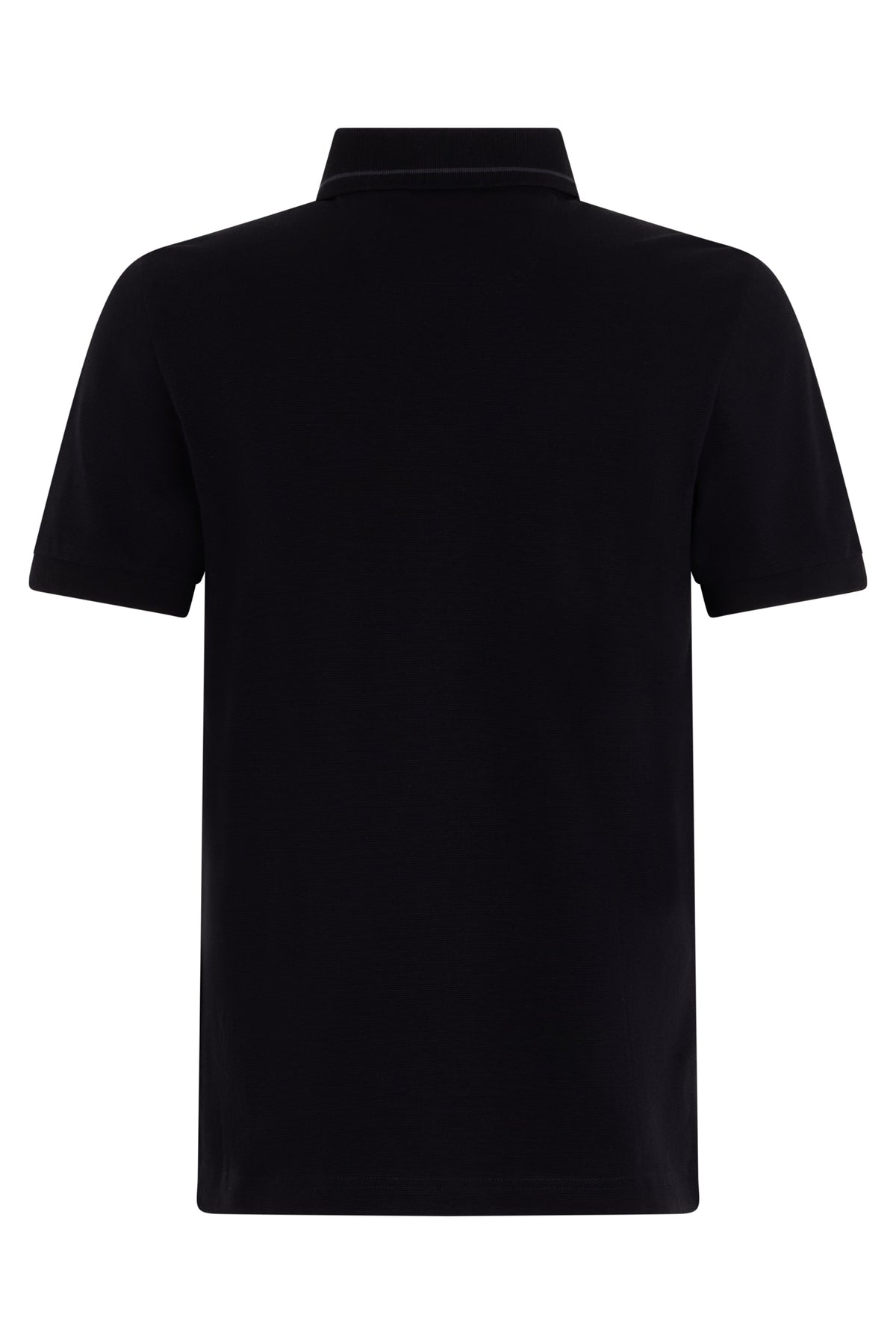 Cotton polo with short sleeves RTW