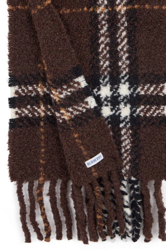 Checked scarf ACC