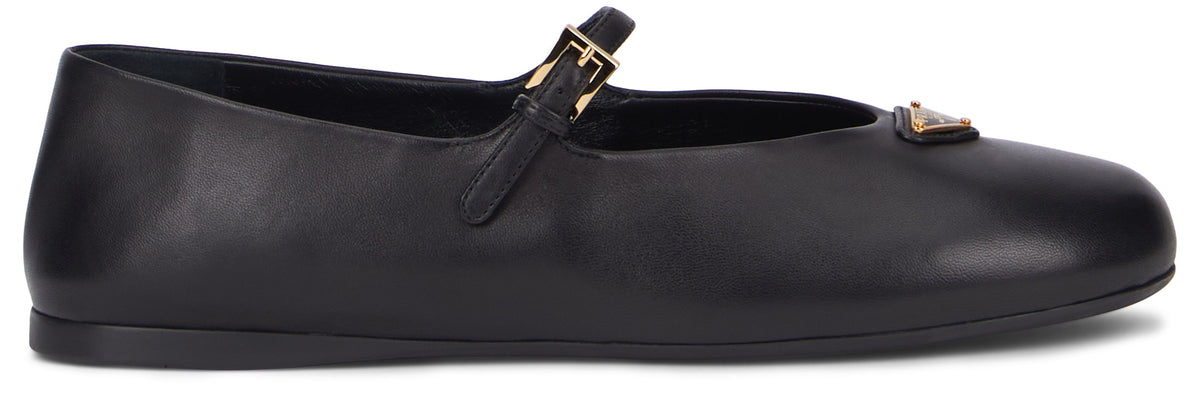 Prada Mary-jane ballet flats with logo