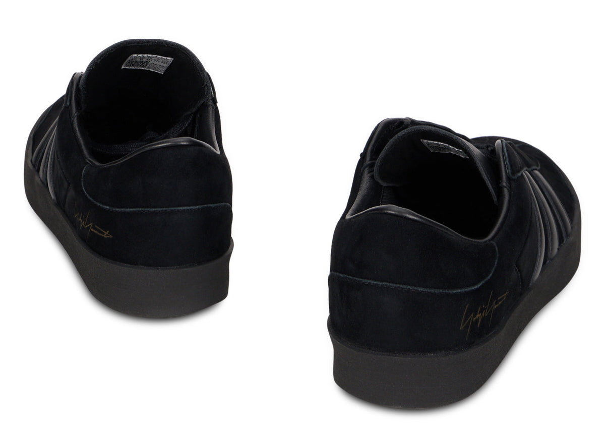 Leather sneakers with stripes SHOES