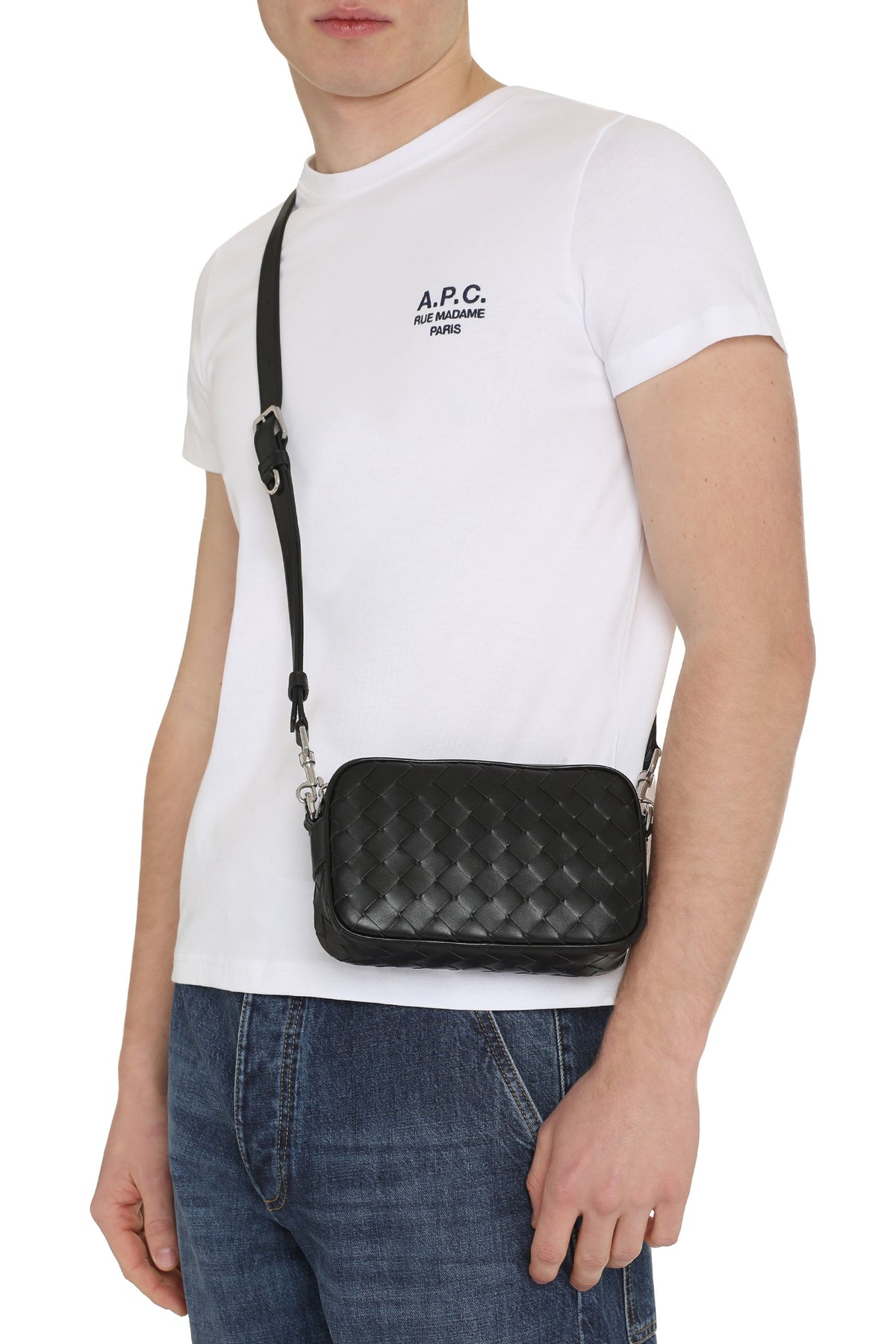 Leather mini camera bag BAGS