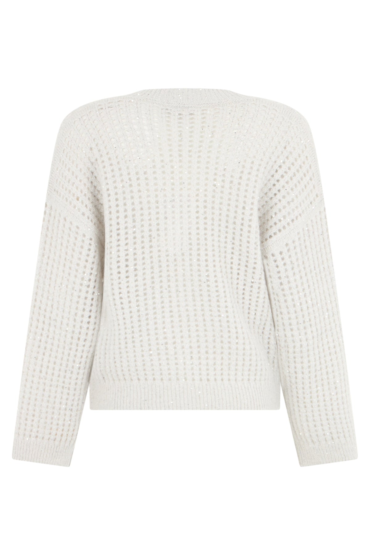 Lace sweater with sequins RTW