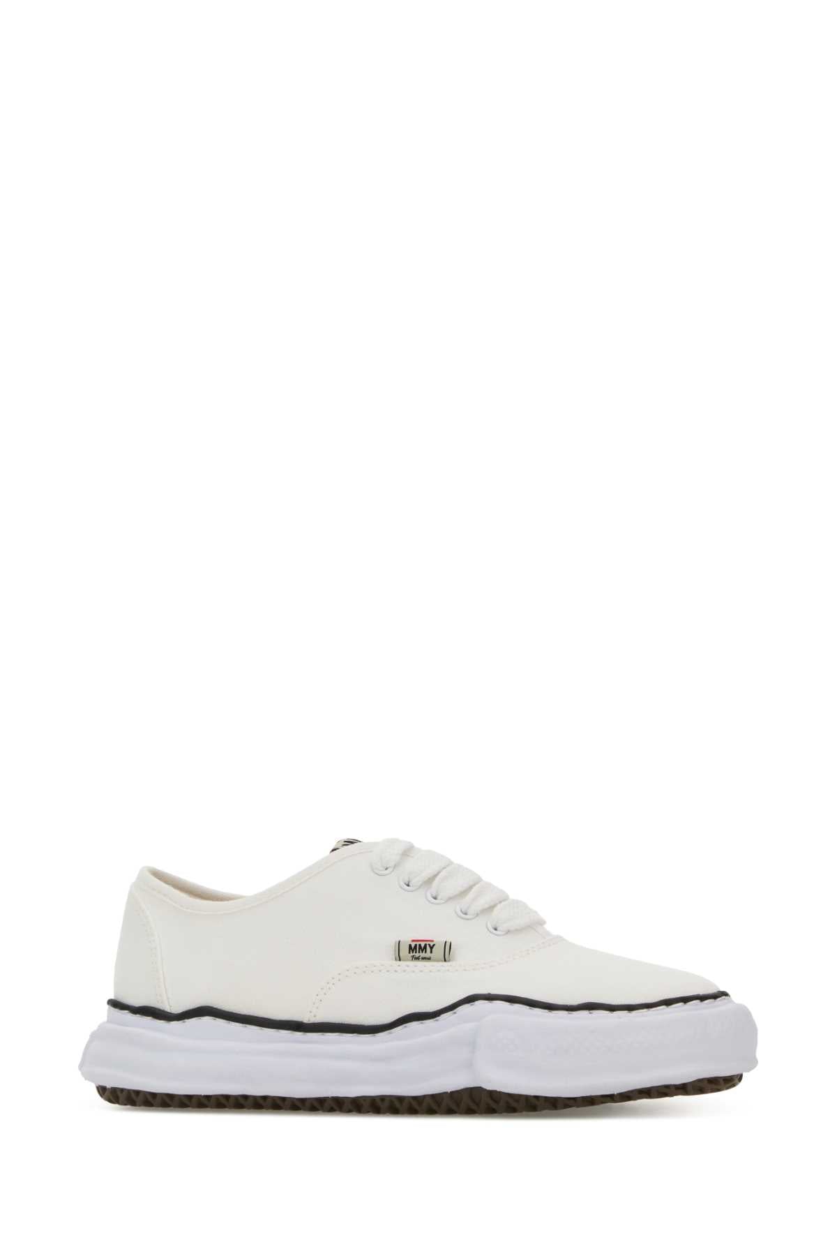 Maison Mihara Yasuhiro Baker / original sole canvas low-top sneaker