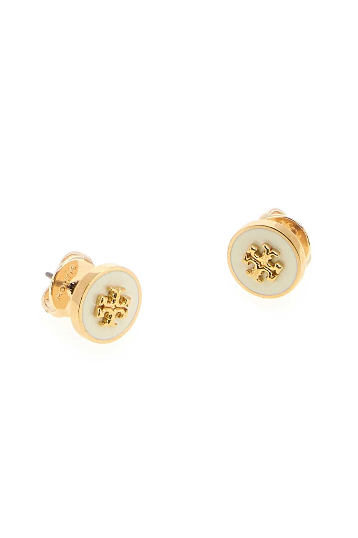 Tory Burch Icon enamel stud earrings