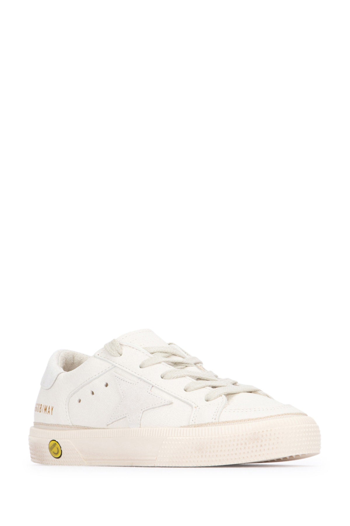 Golden Goose Kids May nappa upper suede star and heel