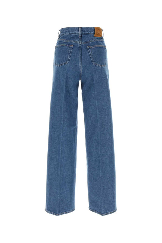 WIDE LEG DENIM JEANS