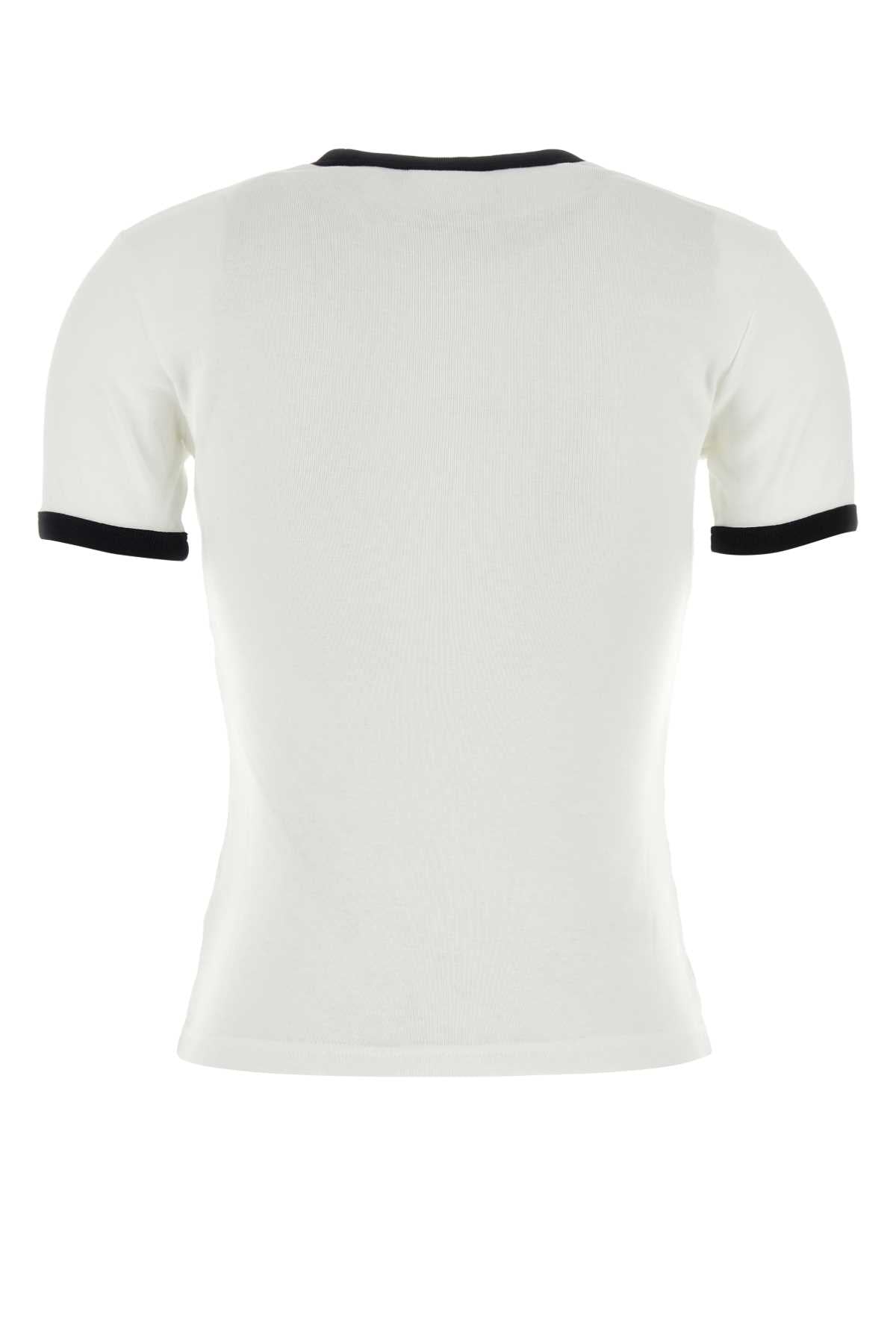 Courreges Signature contrast t-shirt