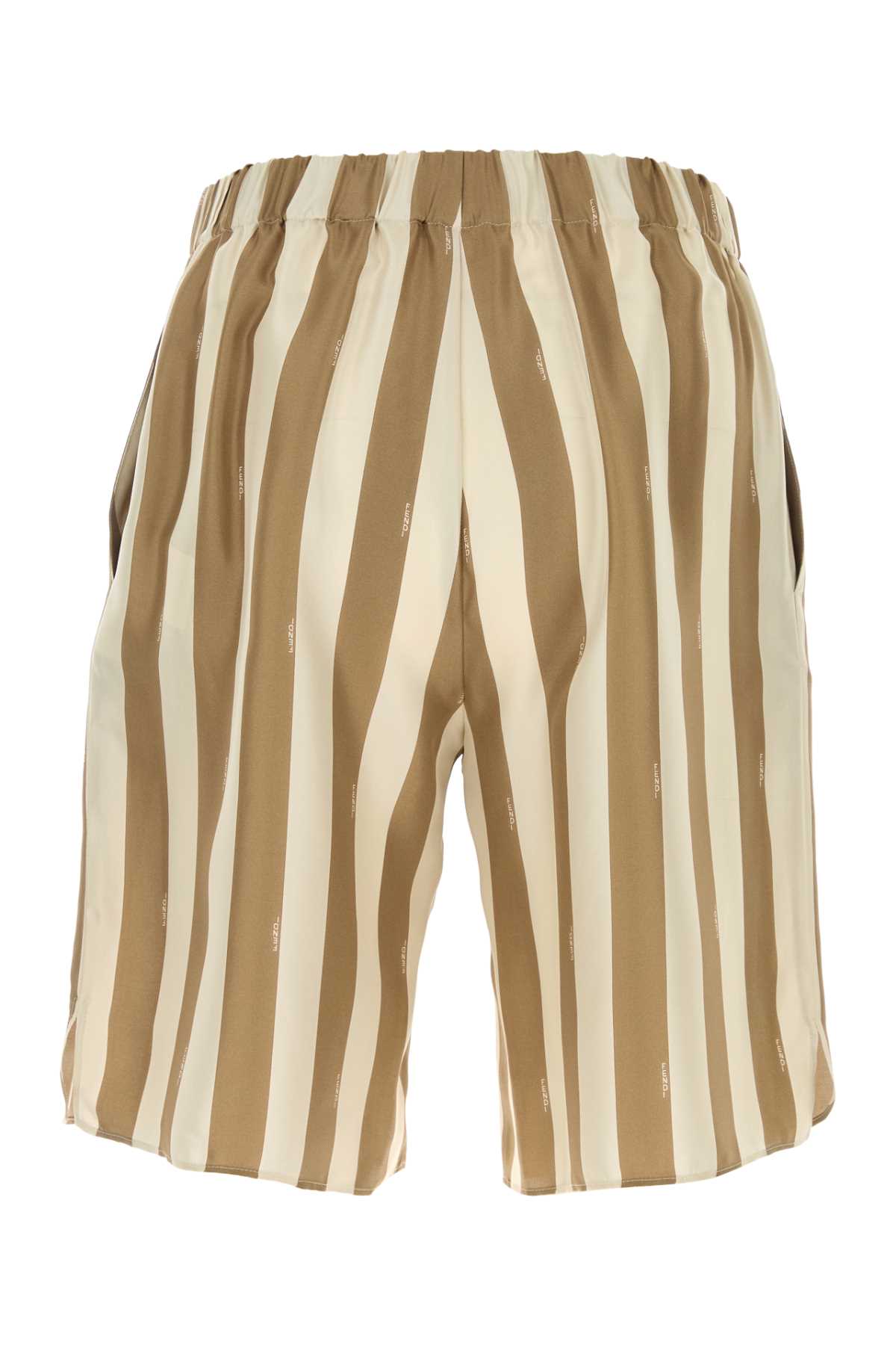 SHORT SILK PEQUIN SHORTS