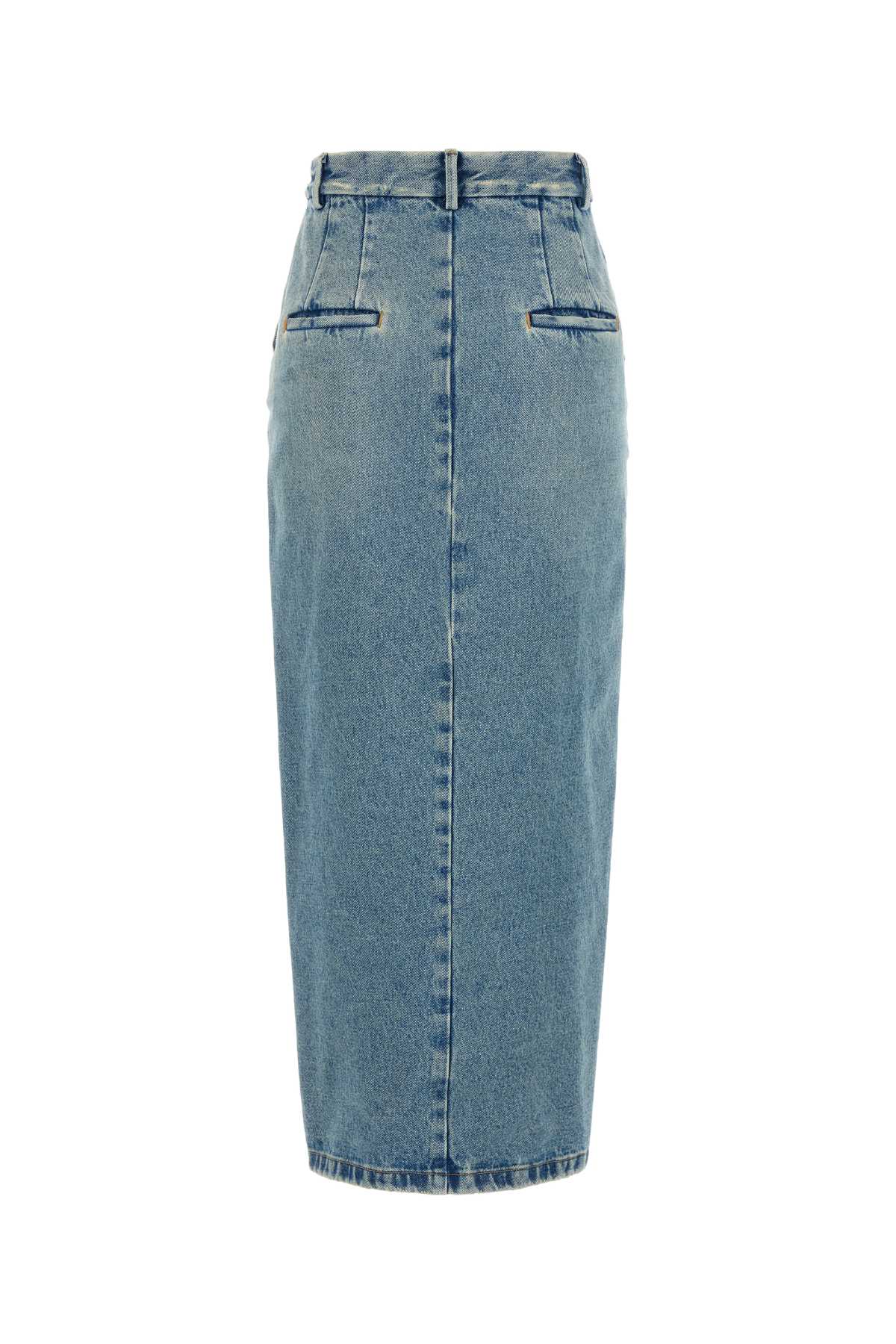 LULA IN DENIM SKIRTS