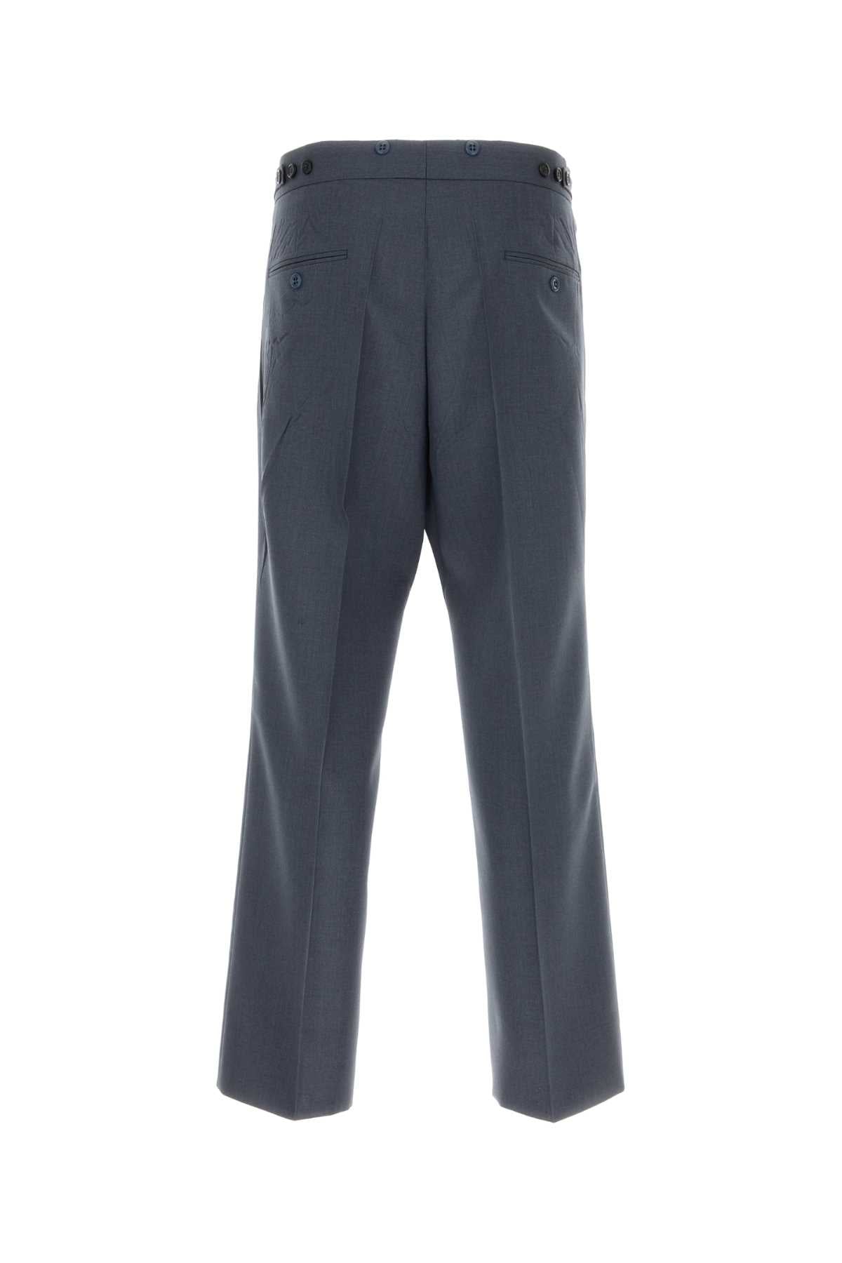 PANTALONI IN MOHAIR SETA PANTS