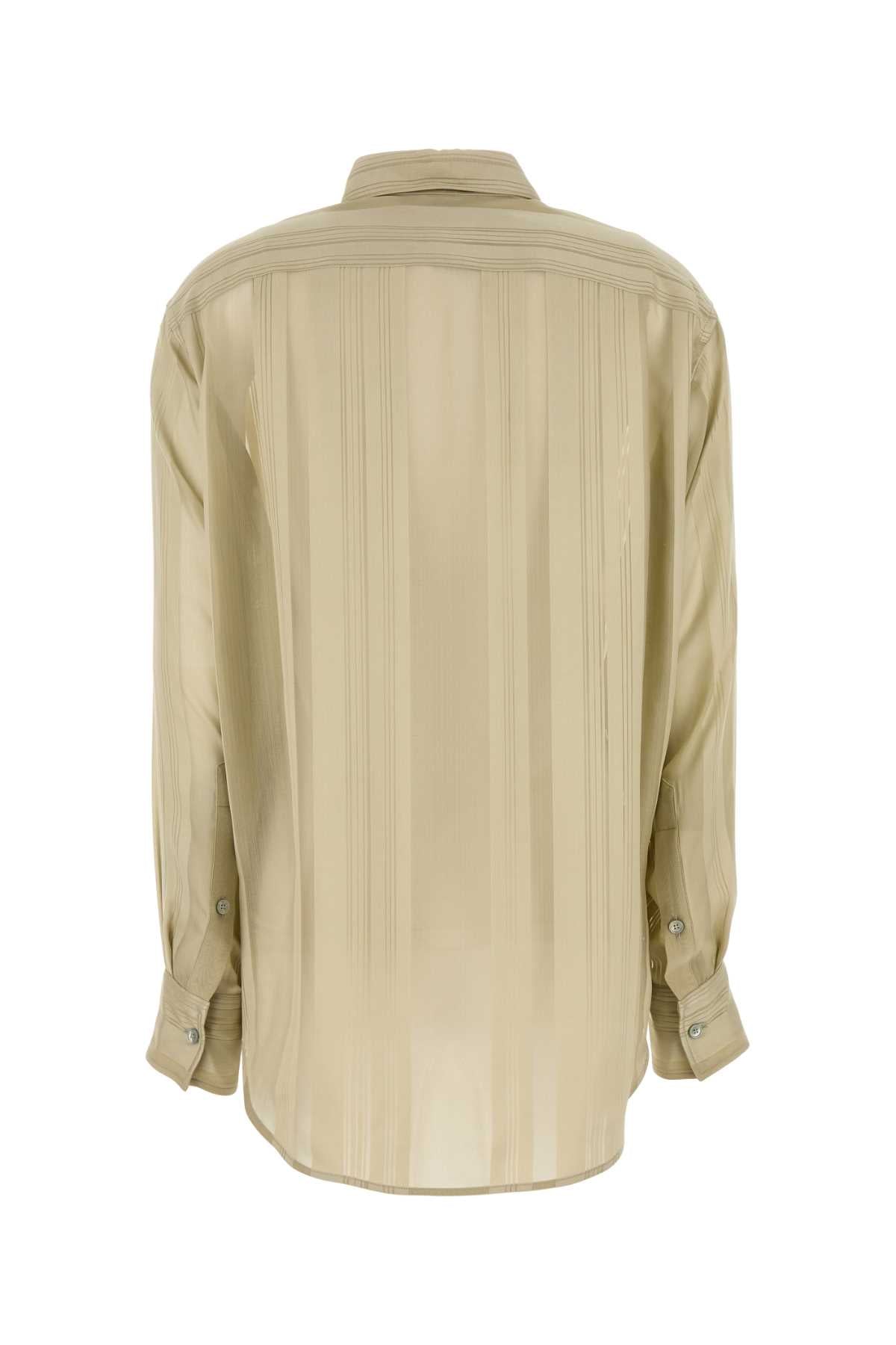 Sheer Spripe Oversized Shirt SHIRTS