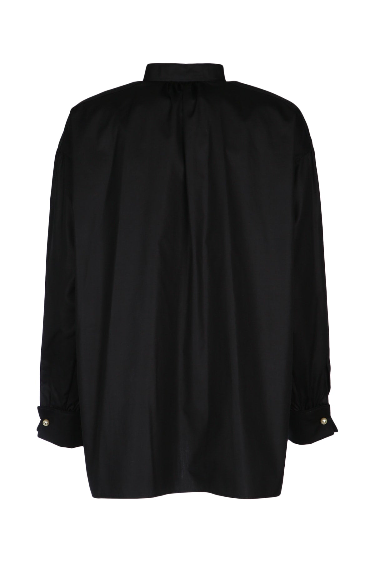 CAMICIA NERA PERLA SHIRTS