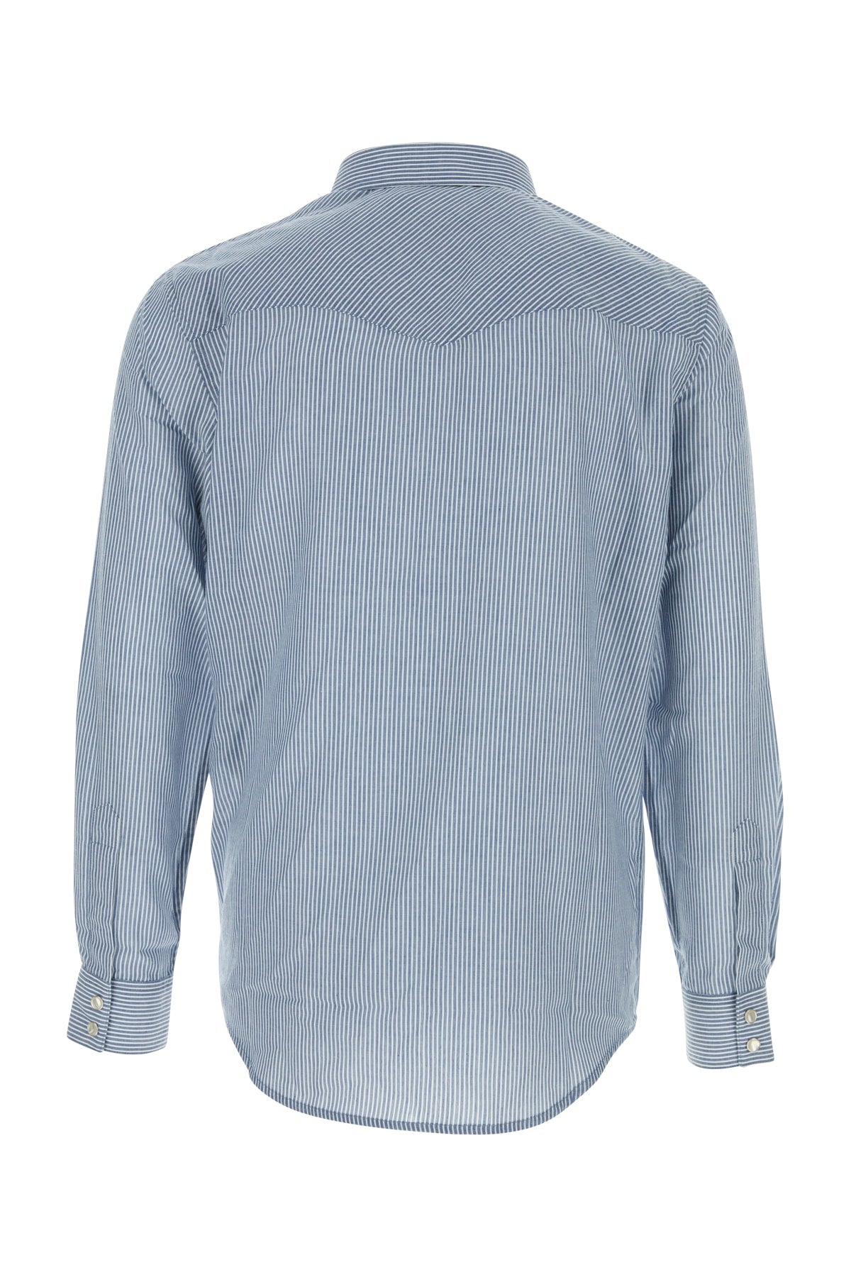 CHEMISE WESTERN LOOSE-RAYURE CHEMISE SHIRTS