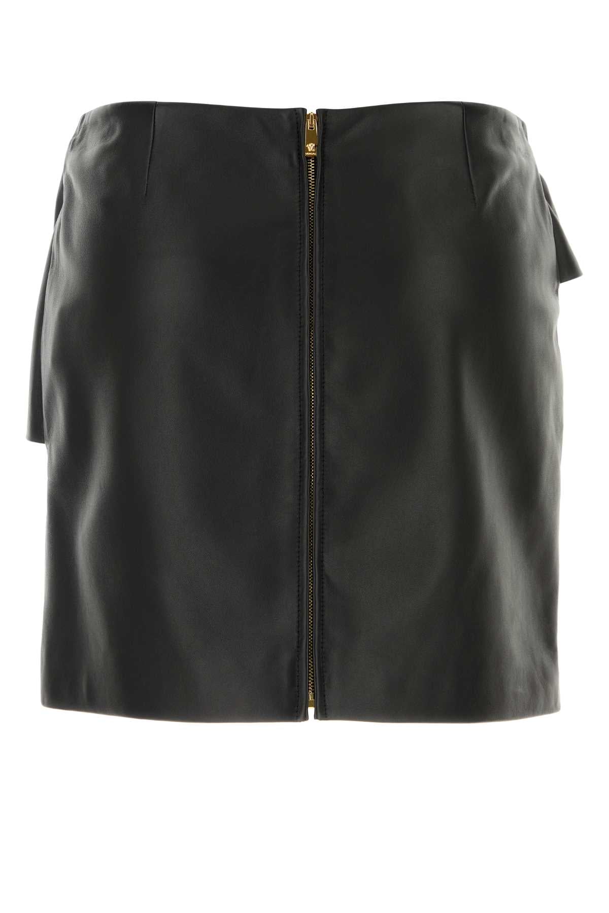 Versace Skirt leather lamb