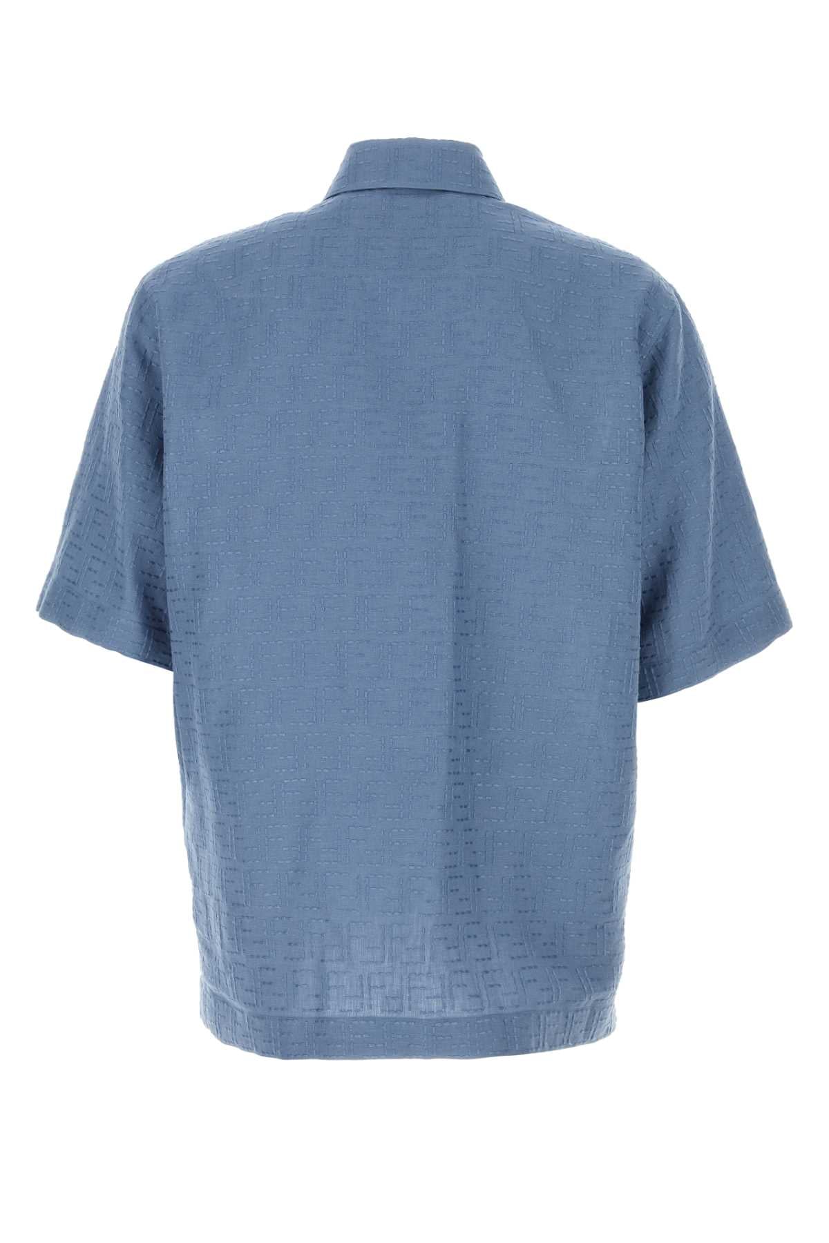 SHIRT LINEN FF JACQ ALLOVER SHIRTS
