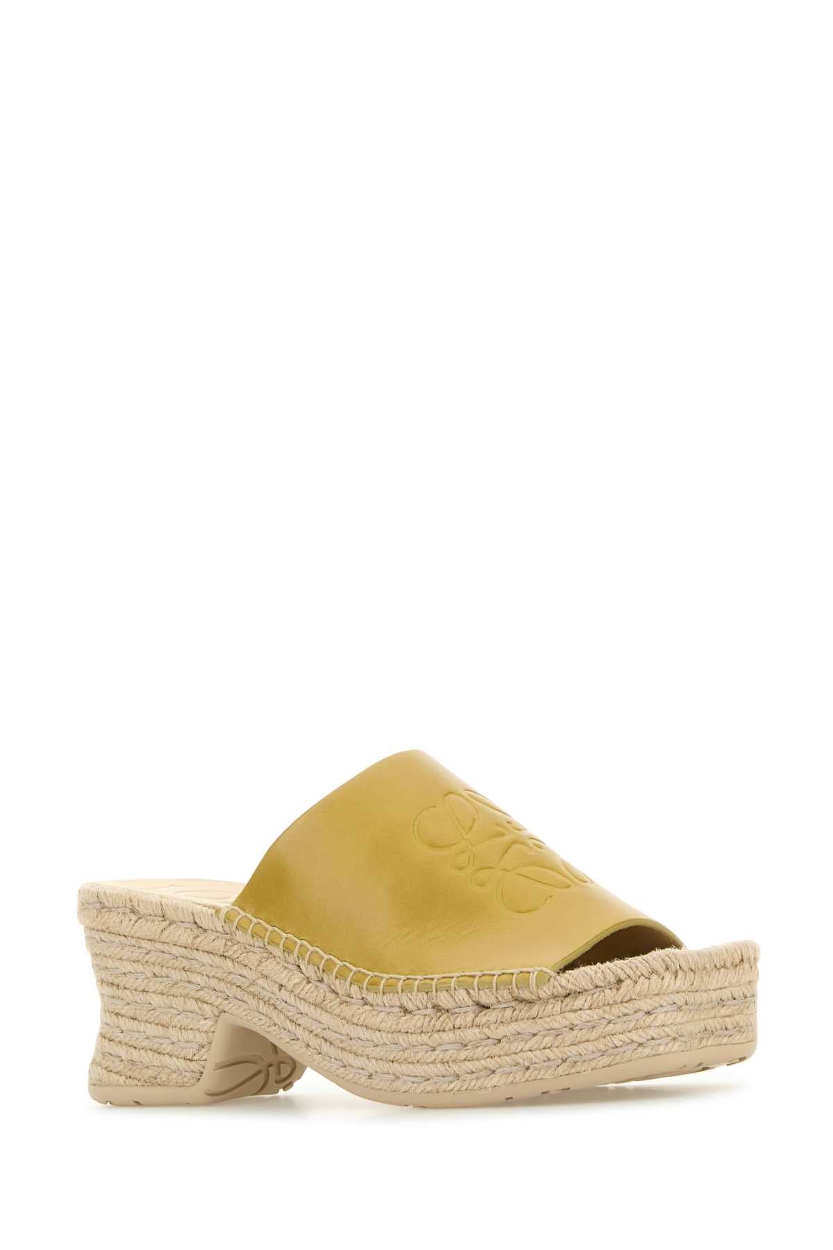 Loewe Paula's Ibiza Petal espadrille slide 80