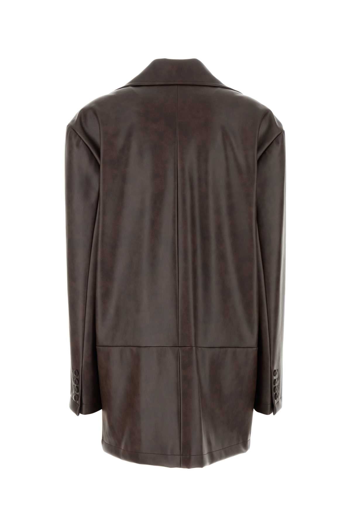 GIACCAOVER ECOPELLE BLAZERS AND VESTS
