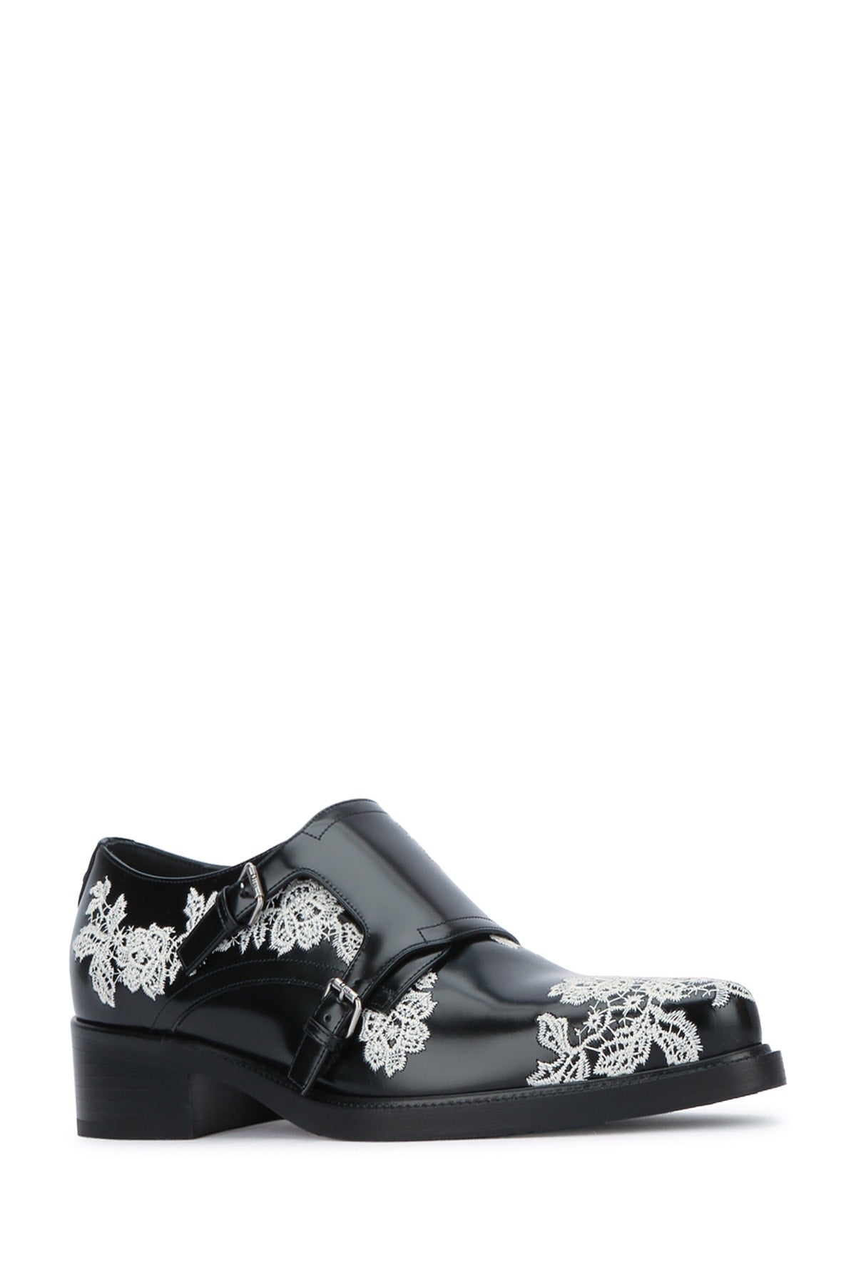SCARPA MASCHILE CON RICAMI LACE-UP SHOES