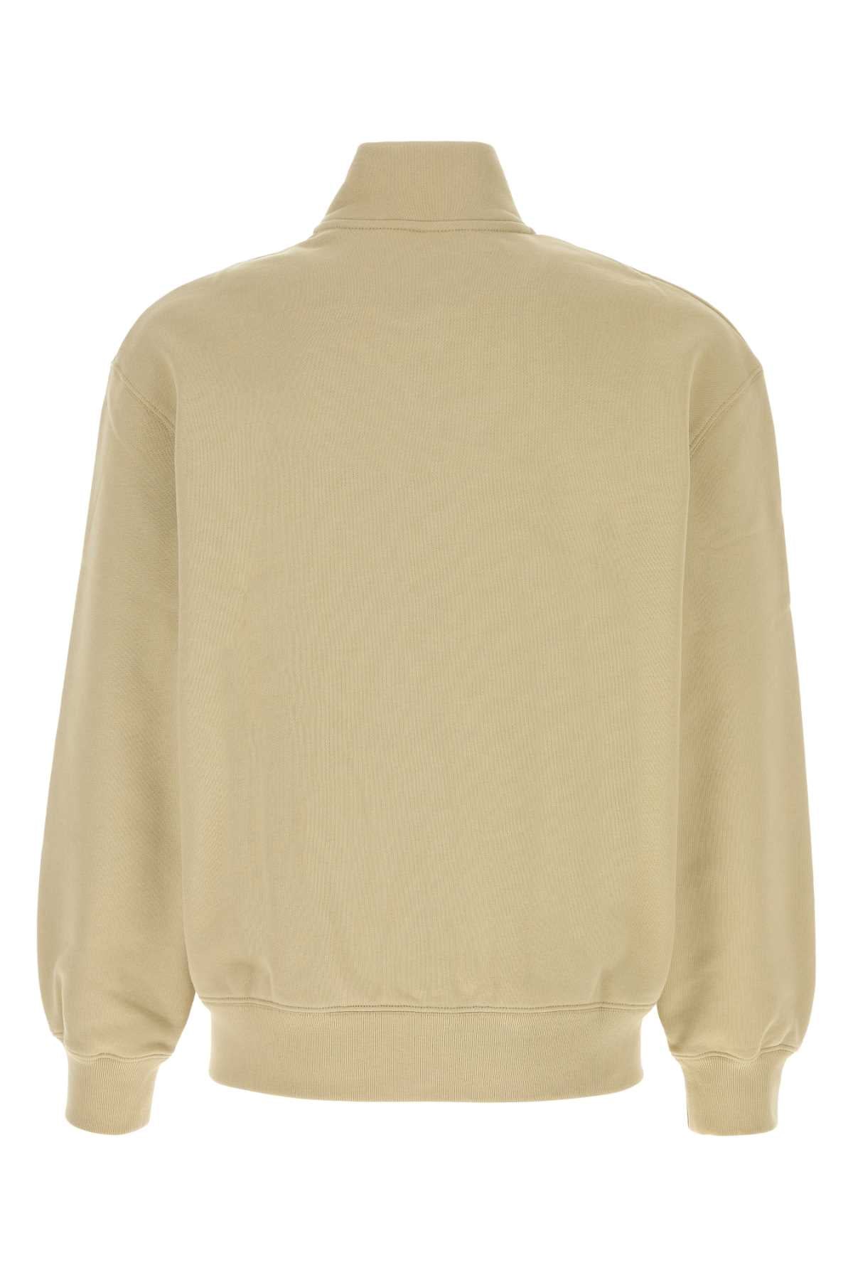 Maison Kitsune Fox head zipped comfort sweatshirt