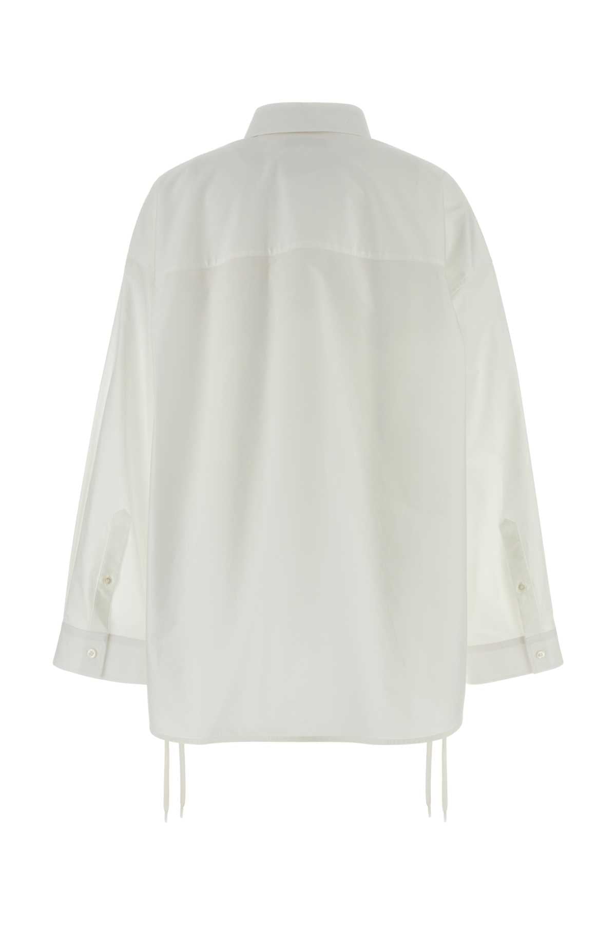 Balenciaga Lace-up shirt