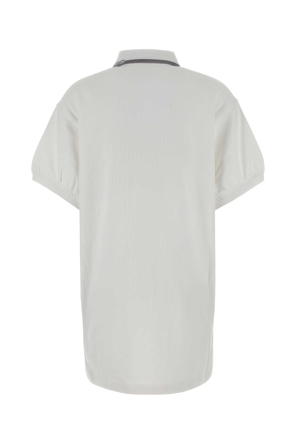 T By Alexander Wang Relaxed mini polo dress