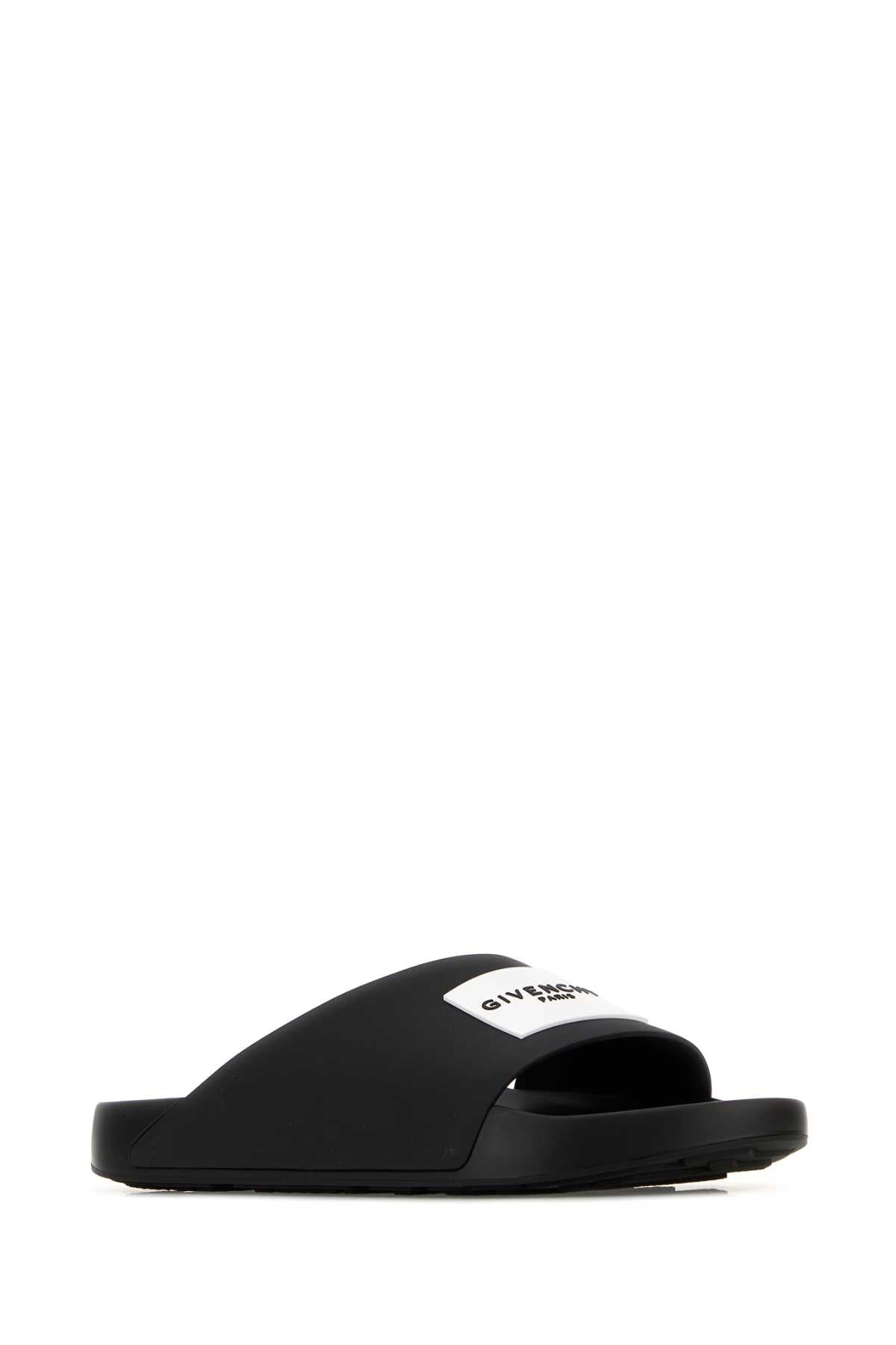 Givenchy Label slide flat sandal