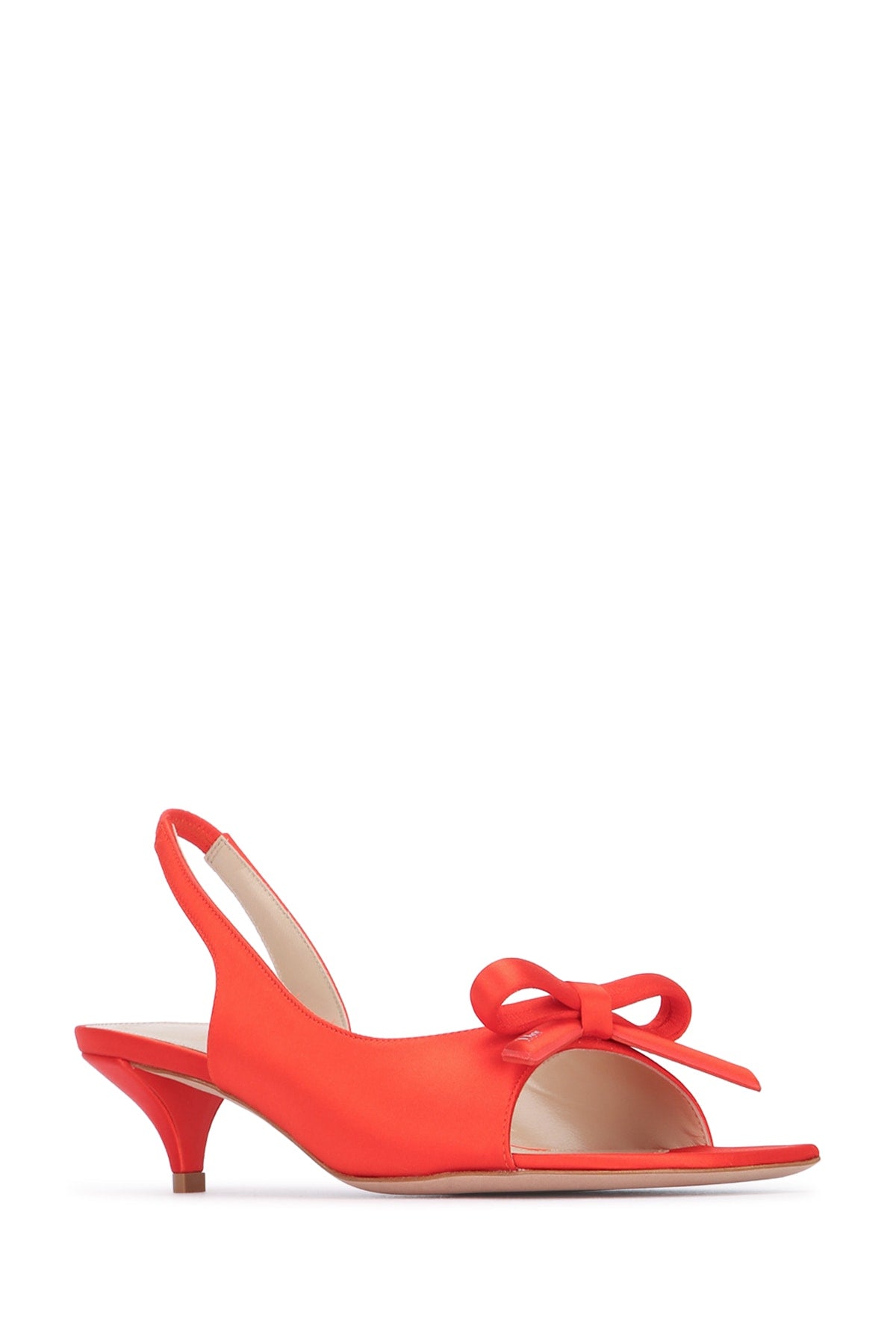 DIOR BOW RASO 4 CM ARANCIO SANDALS
