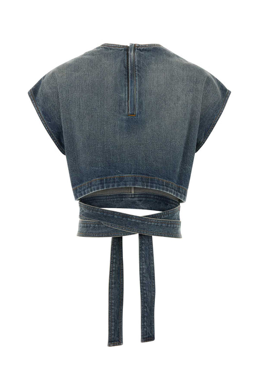 BELTED TOP TOPS