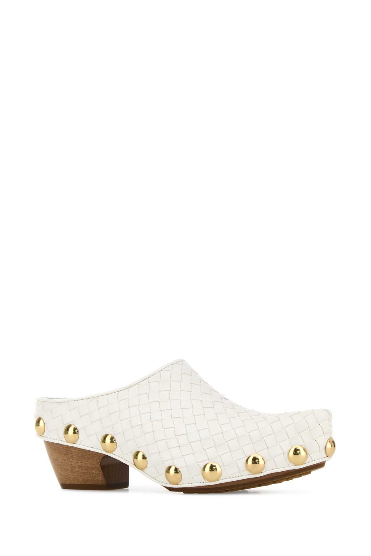 ZOCCOLO INTRECCIATO BIANCO PUMPS