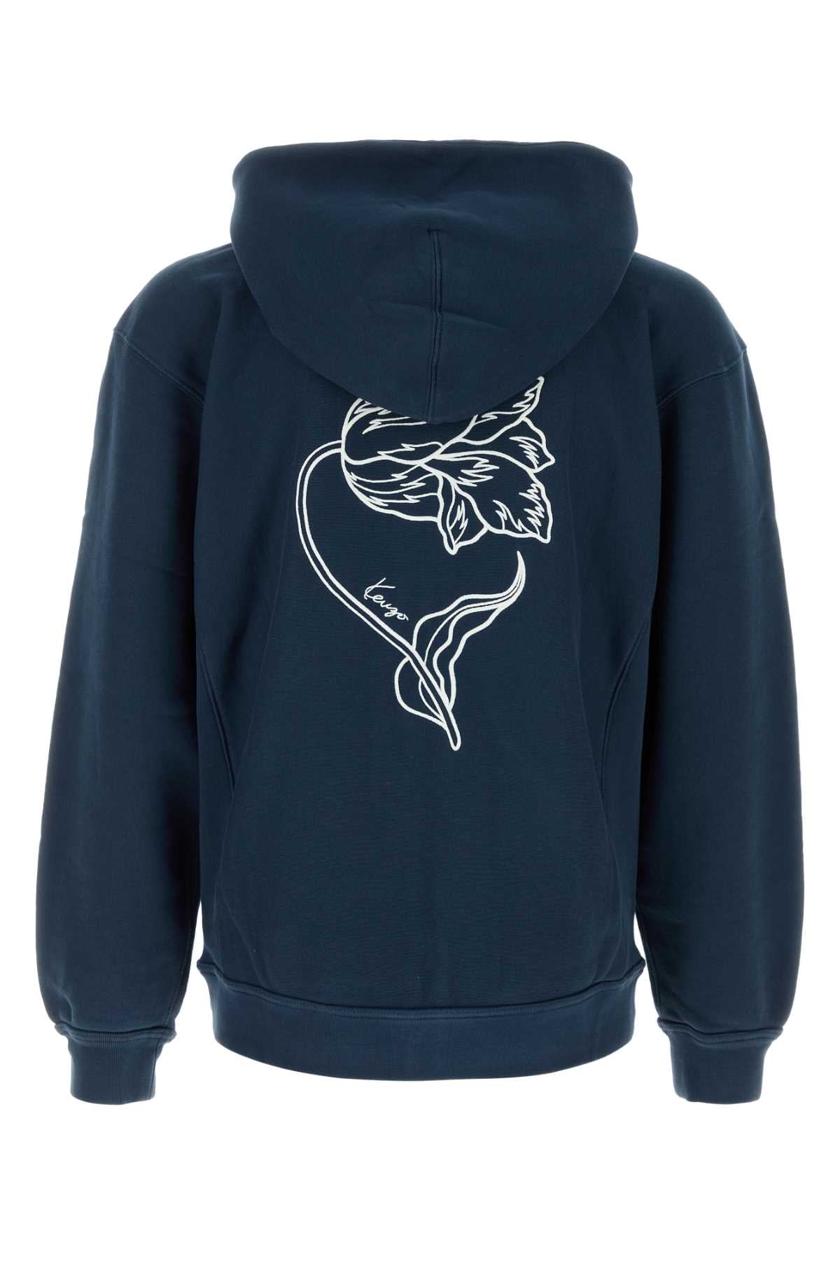 Kenzo Kenzo tulip classic zip up hoodie