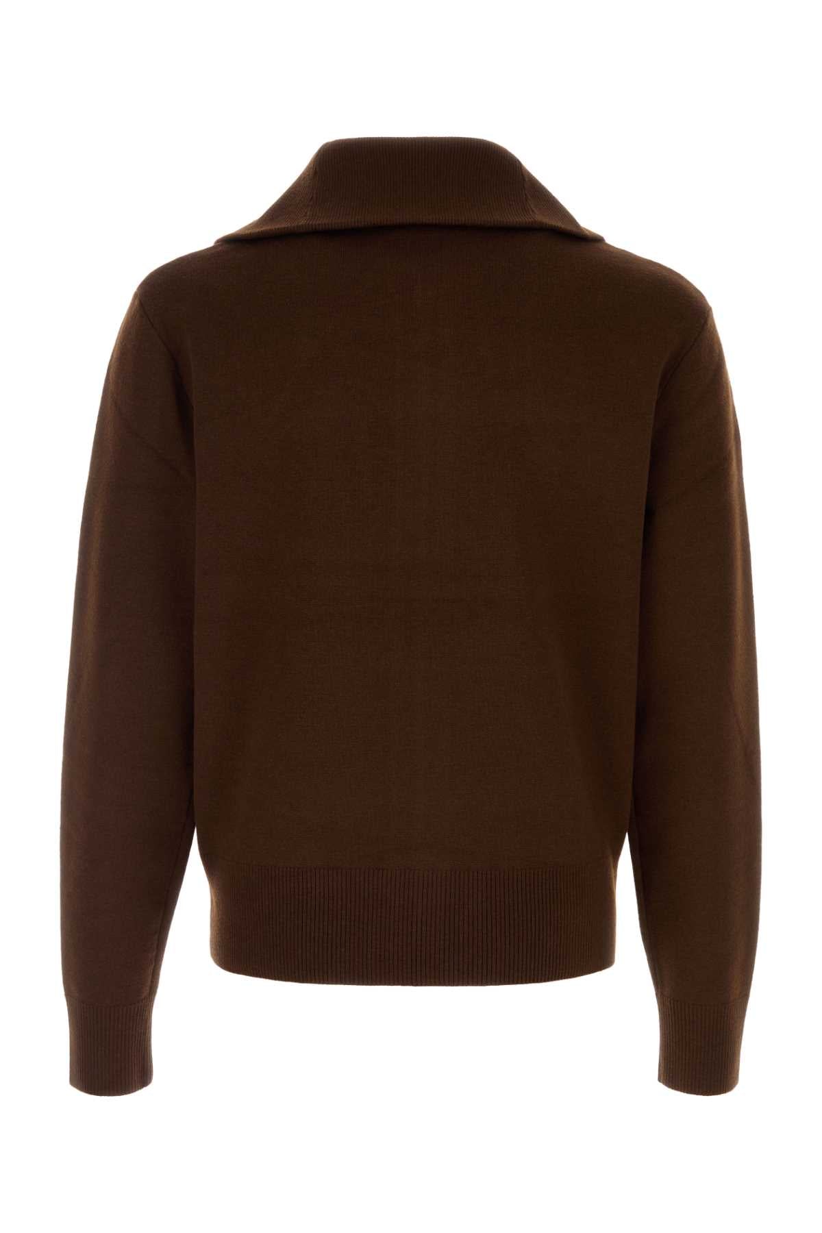 KNIT ZIP UP JACKET TOPS