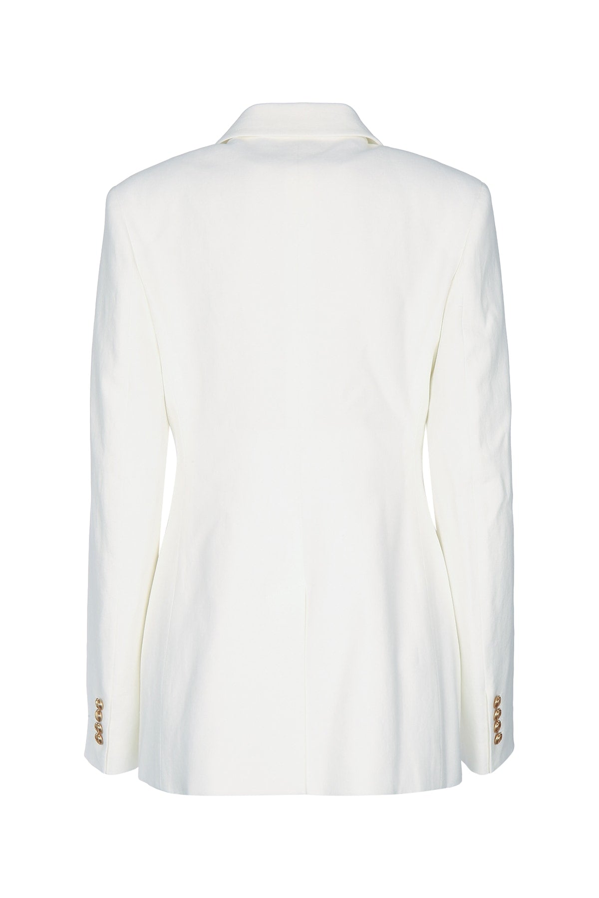 GIACCA LINO BIANCA BLAZERS AND VESTS