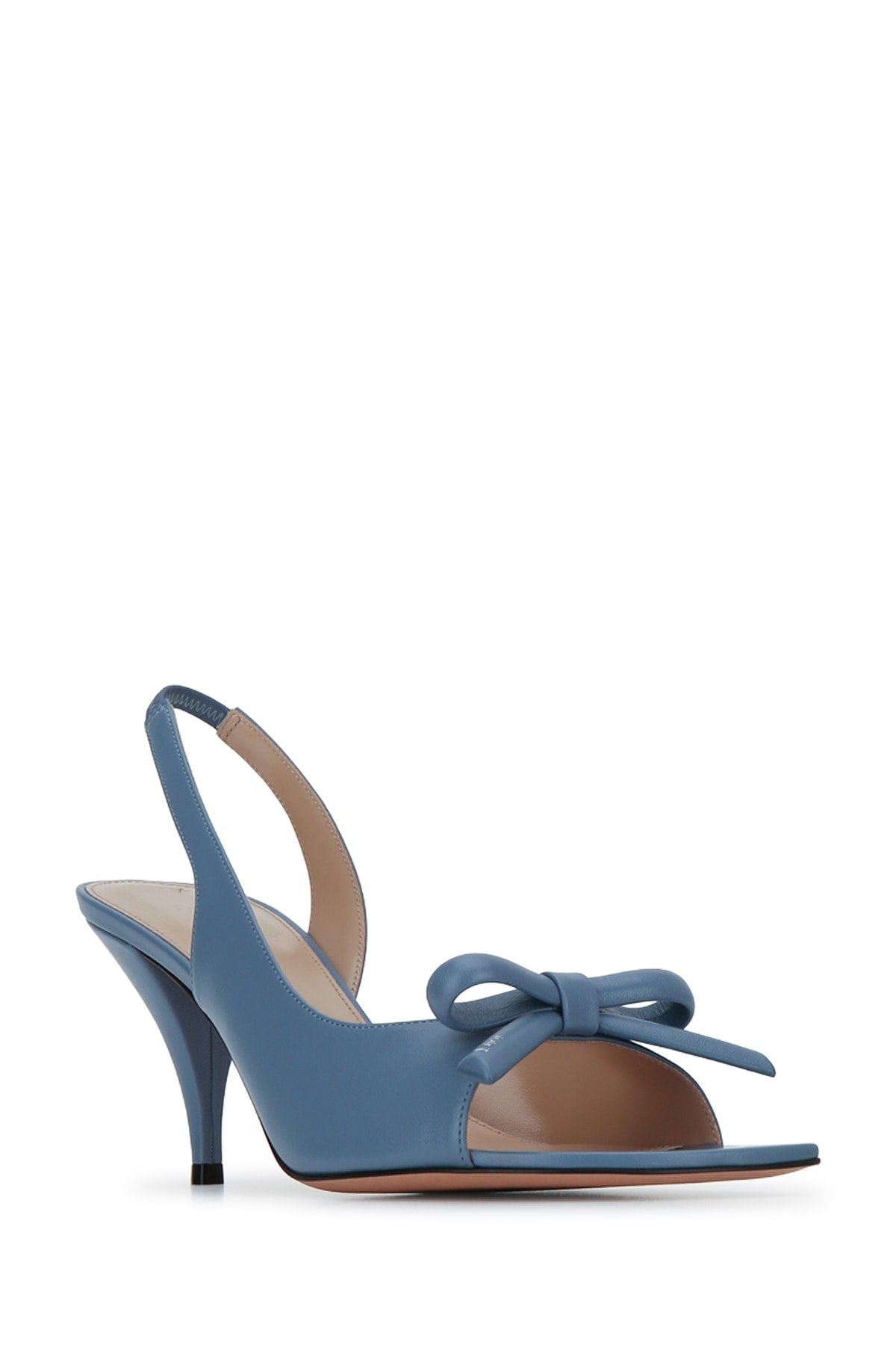 DIOR BOW AZZURRA ALTA SANDALS