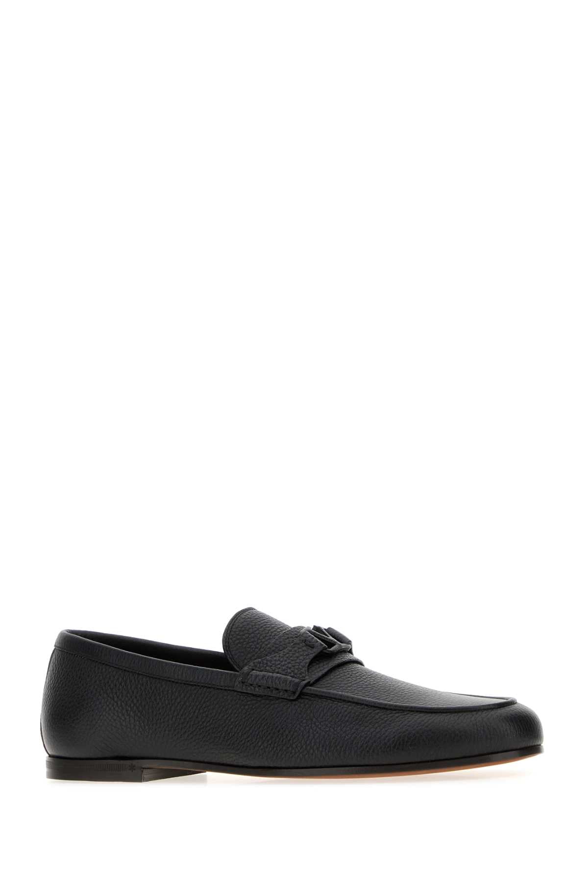 LOAFER | VLOGO SIGNATURE | CERVO/LEATHER LOGO LOAFERS