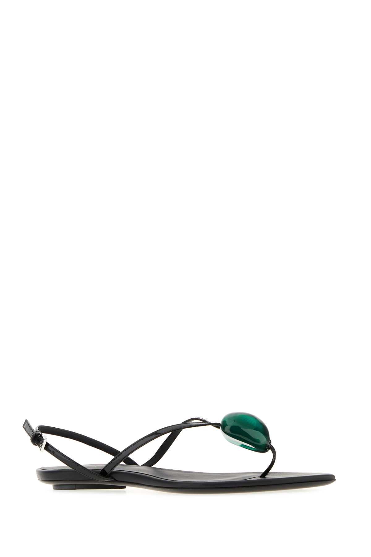 INVISIBLE FLAT JEWEL SANDALS SANDALS