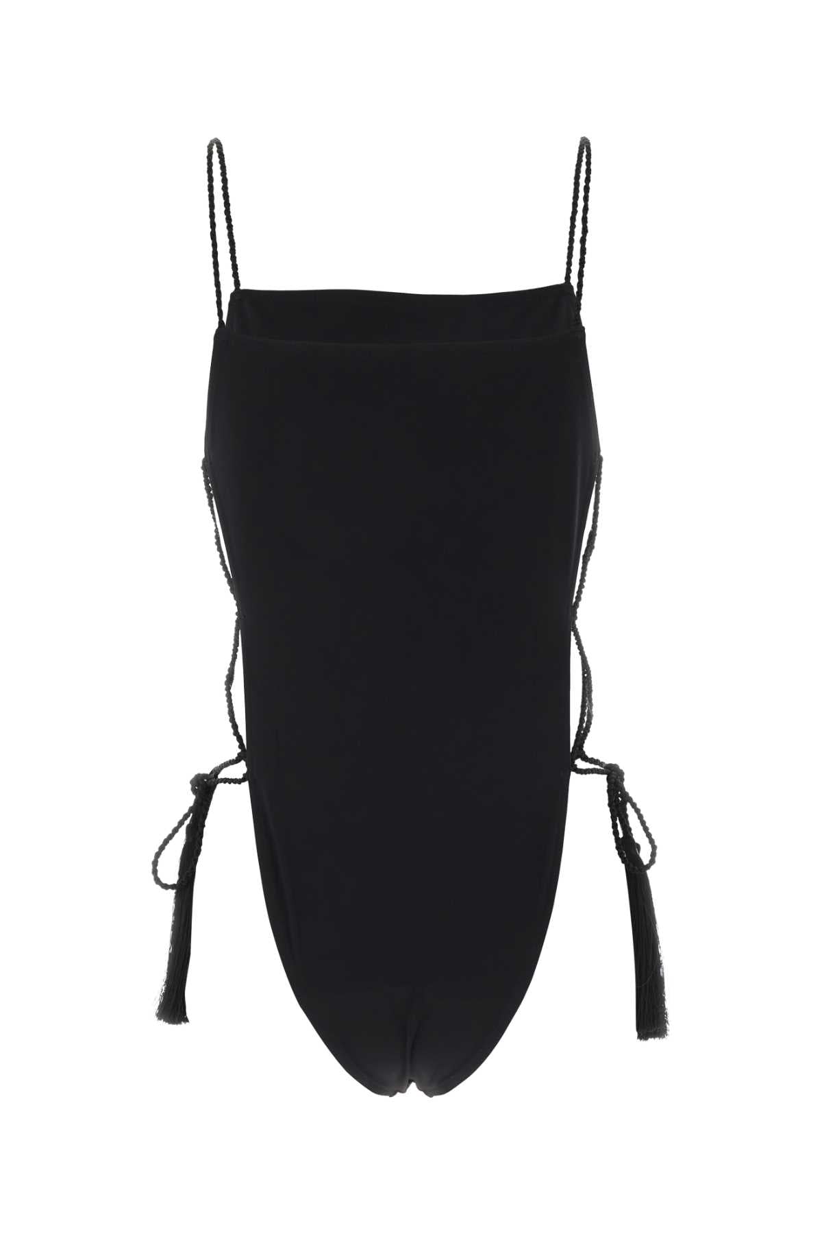 TIE SWIMSUIT BONDED JERSEY SWIMSUITS