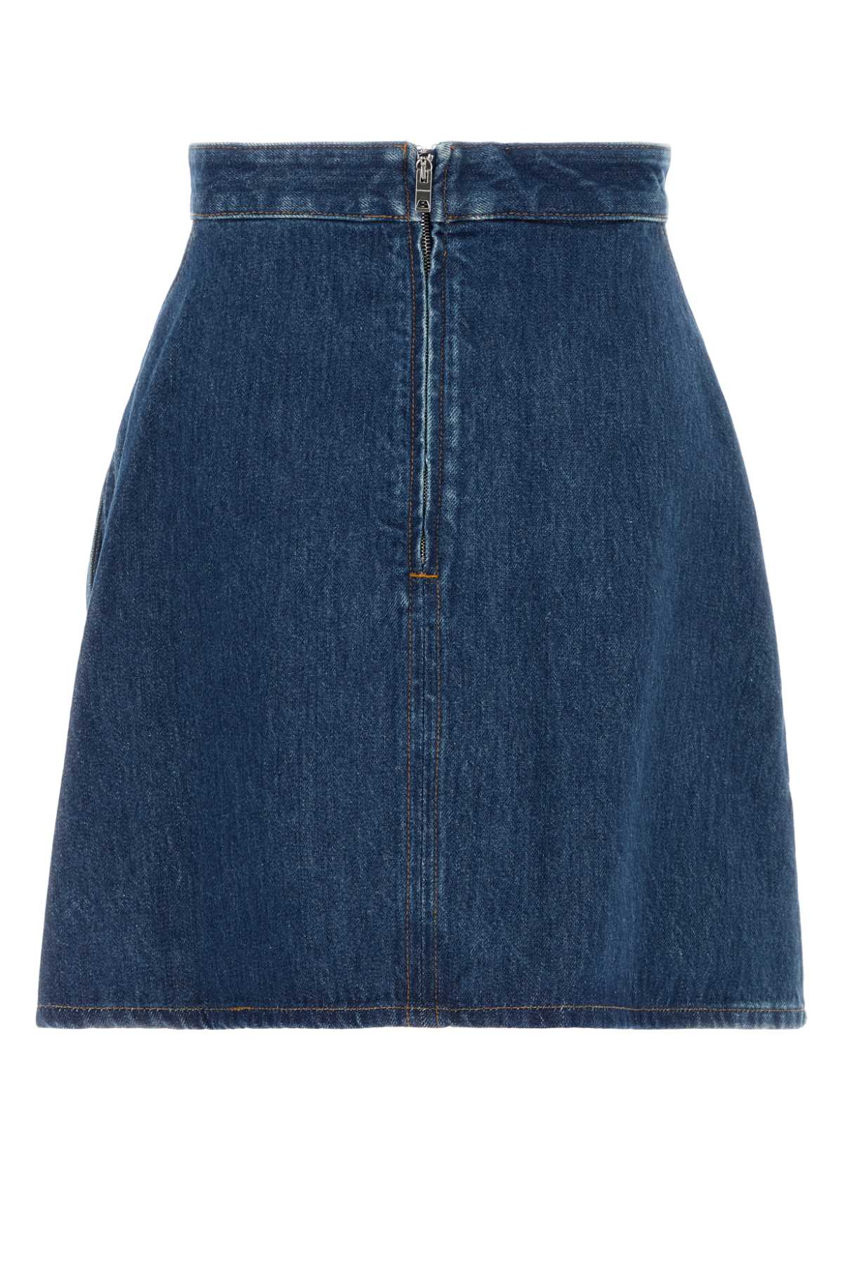 MINI COCOON DENIM SKIRT SKIRTS