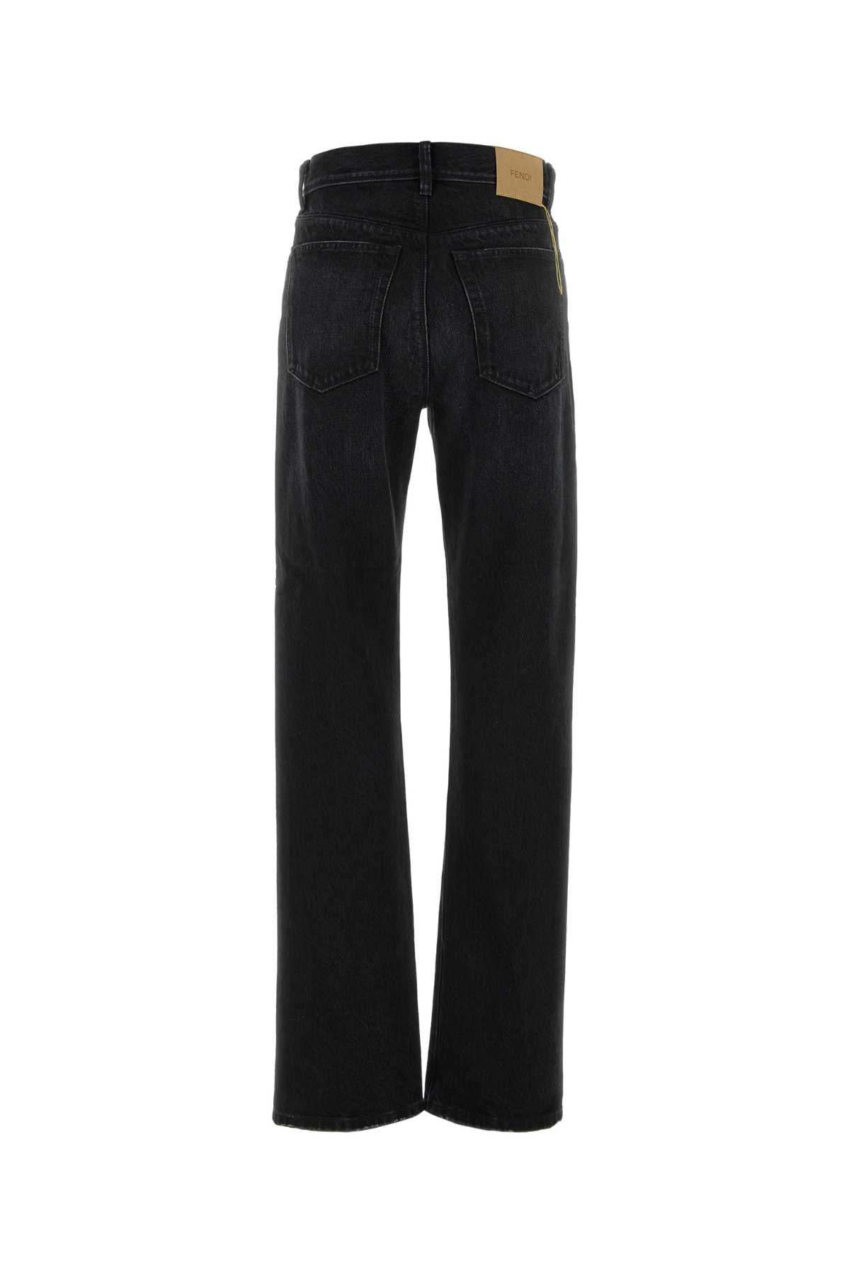 DENIM SLIM BLACK DENIM JEANS