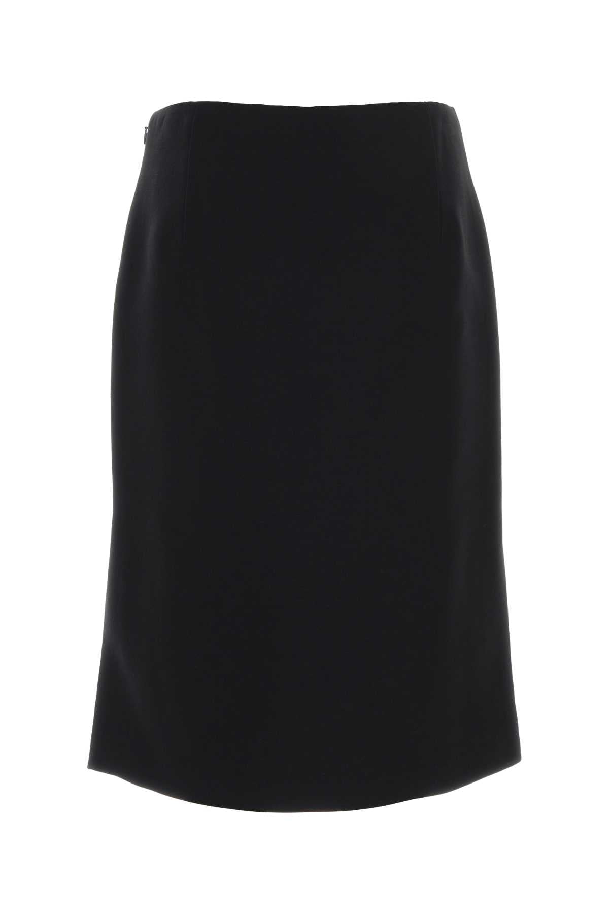 SKIRT SILK WOOL SKIRTS