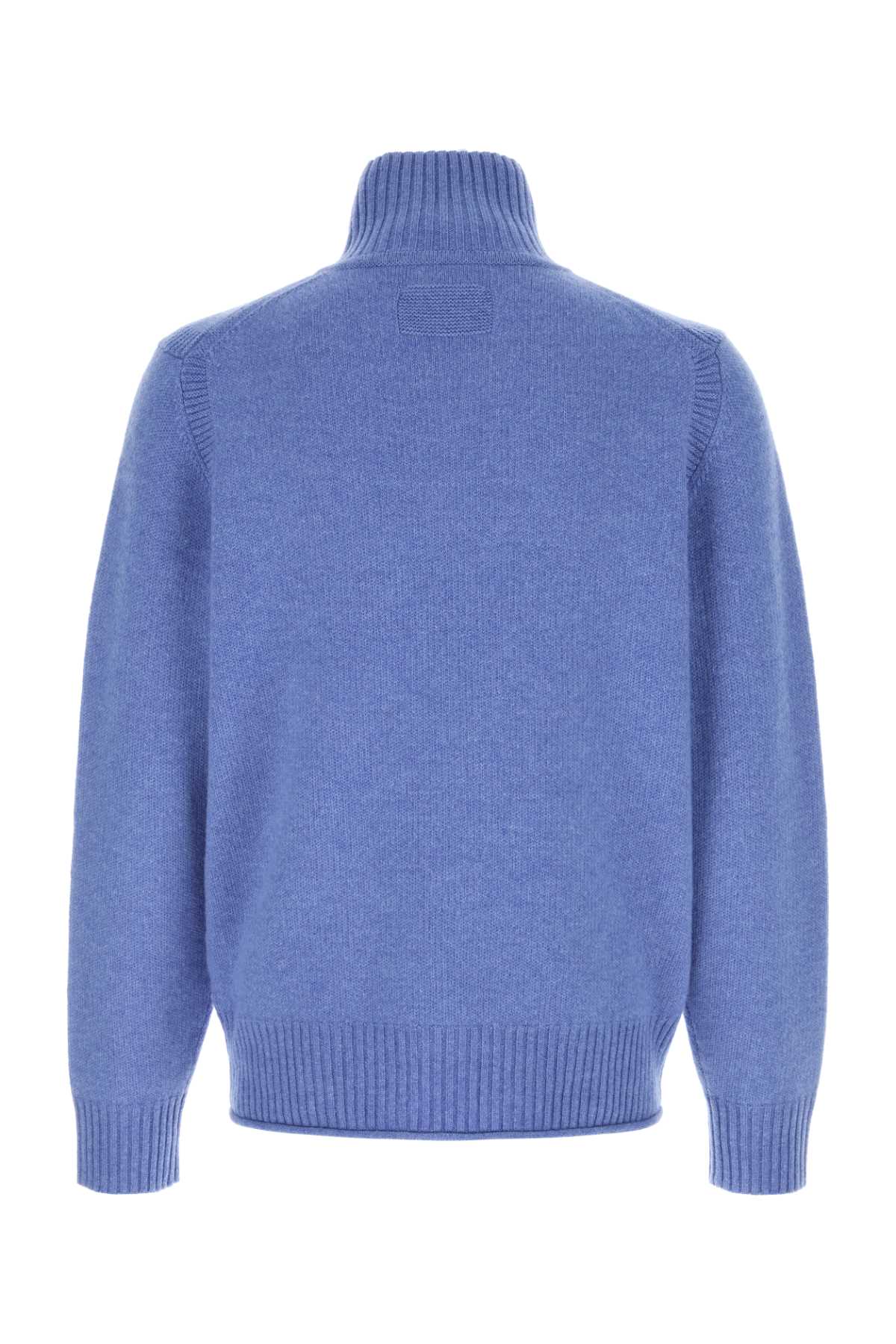Half Zip Turtleneck In Cashmere KNITWEARS