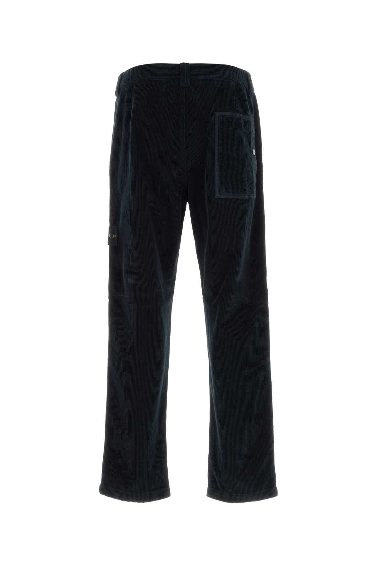 Stone Island Trousers - navy blue