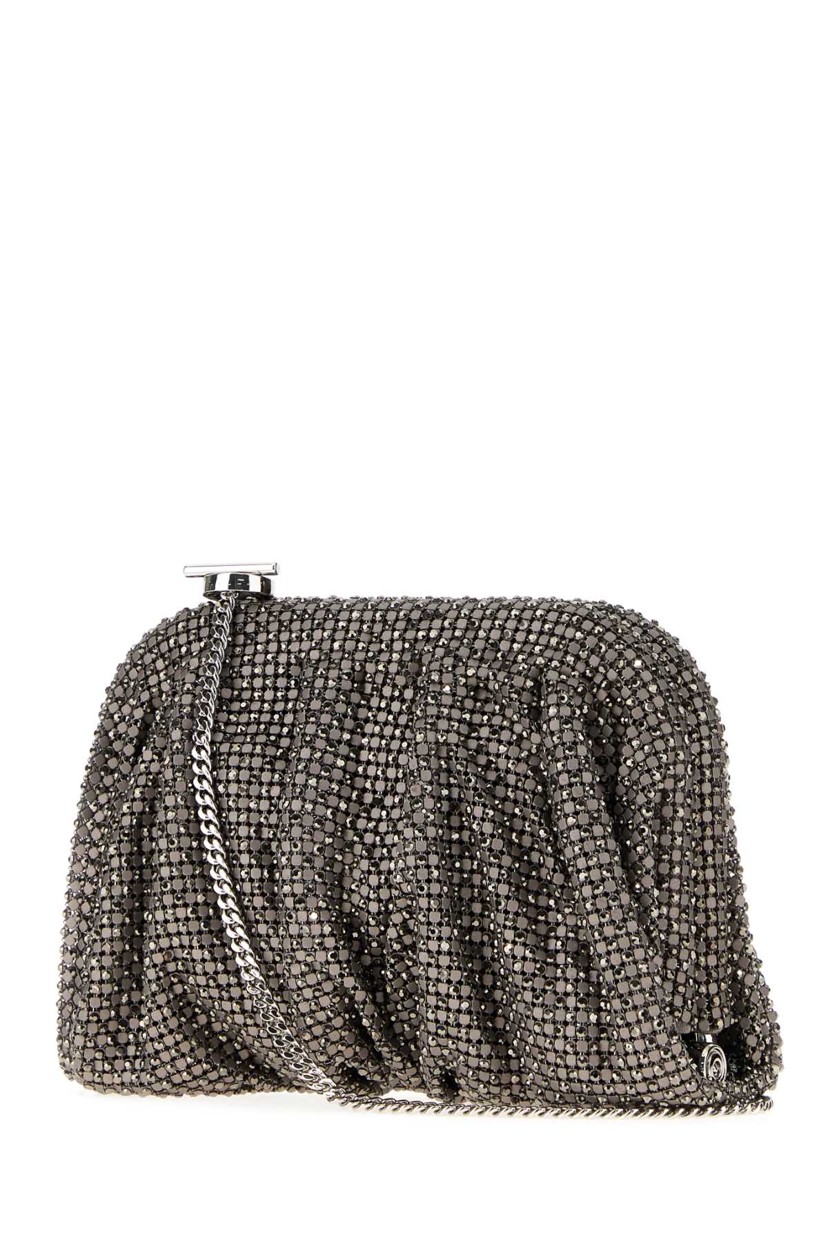 VENUS LA PETITE RHINESTONE MESH/ROCKET MAN CLUTCHES