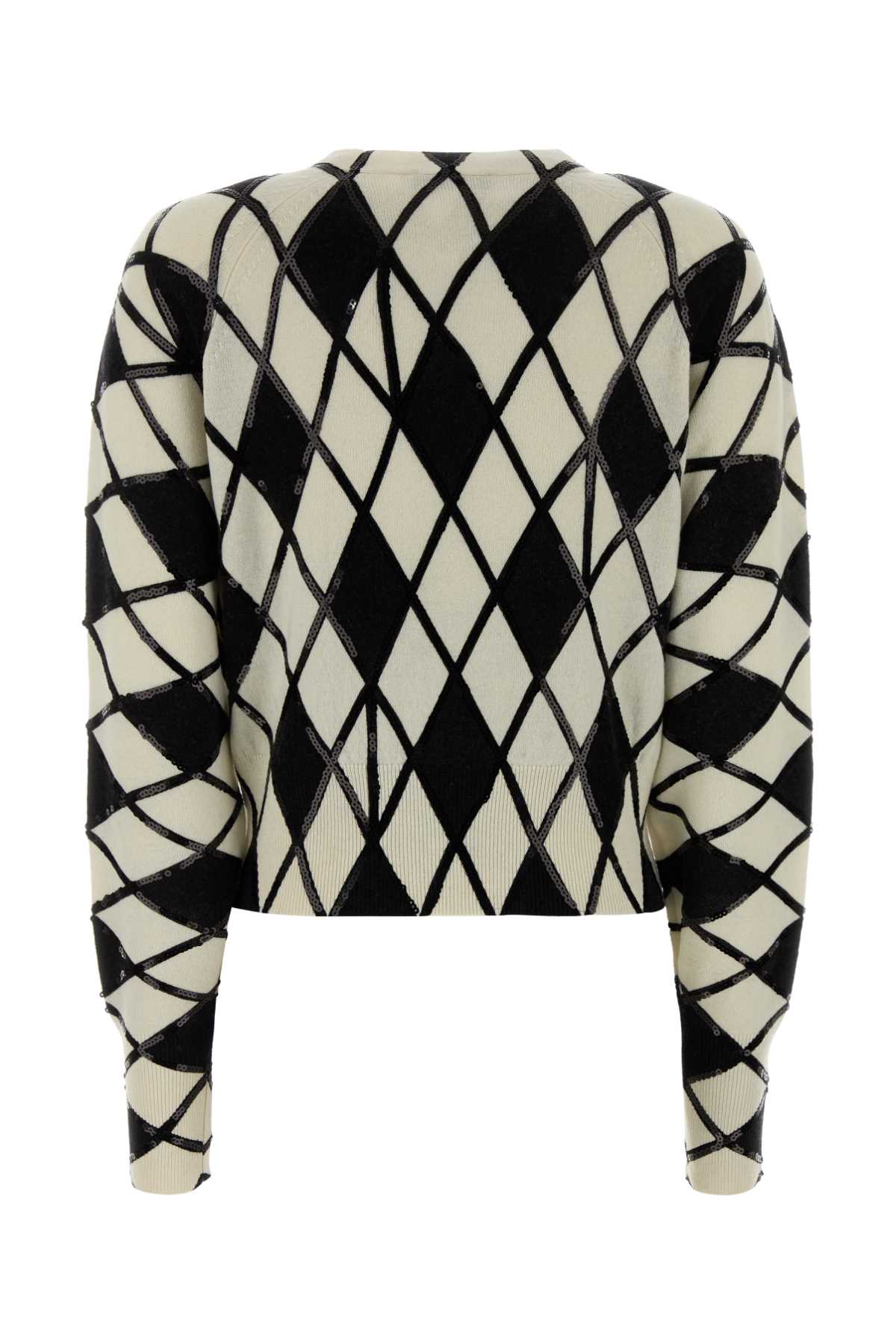 MAGLIA DETTAGLIO GEOMETRICO KNITWEARS