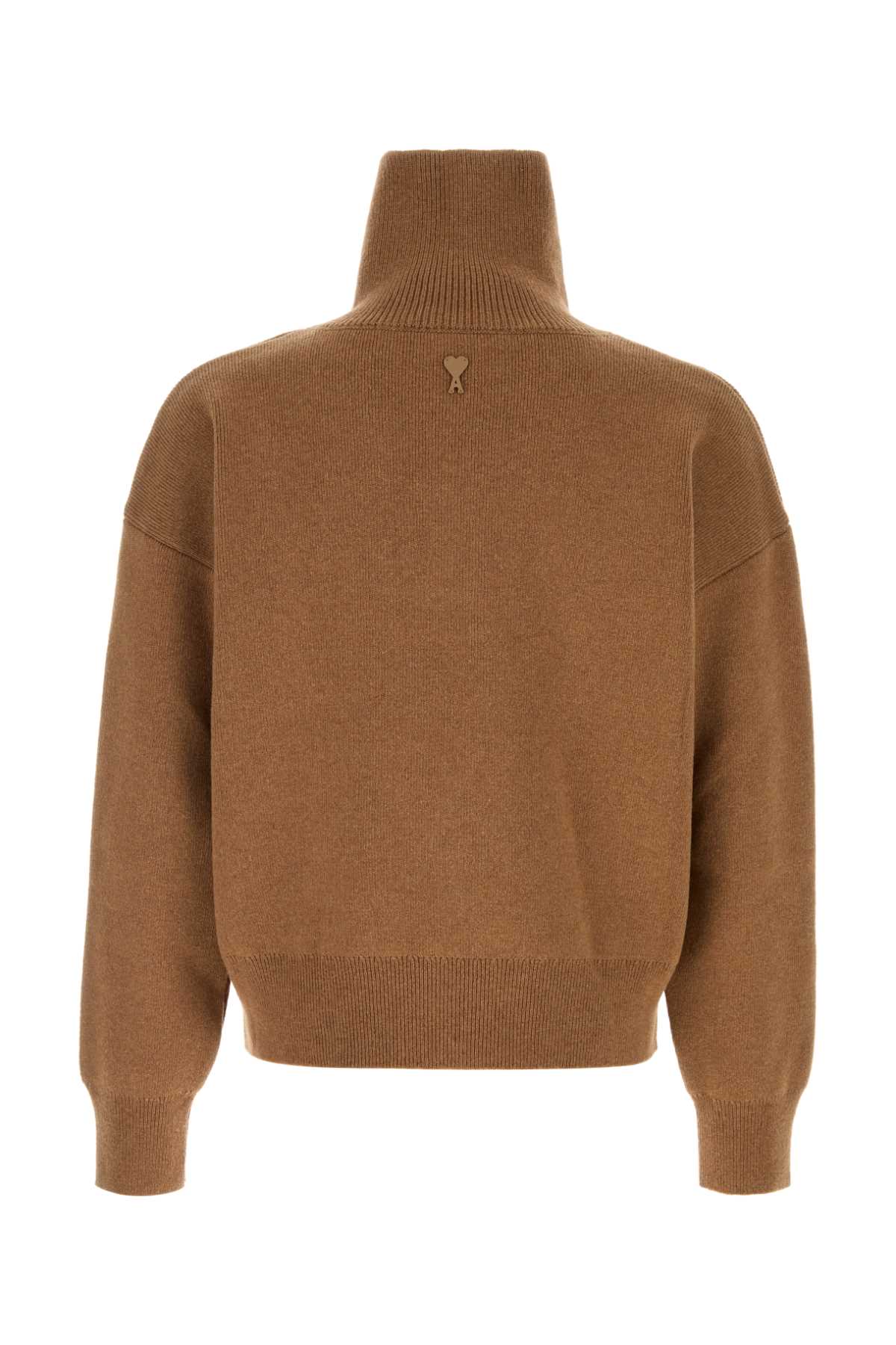 HIGHBUTTONEDCOLLARSWEATER KNITWEARS